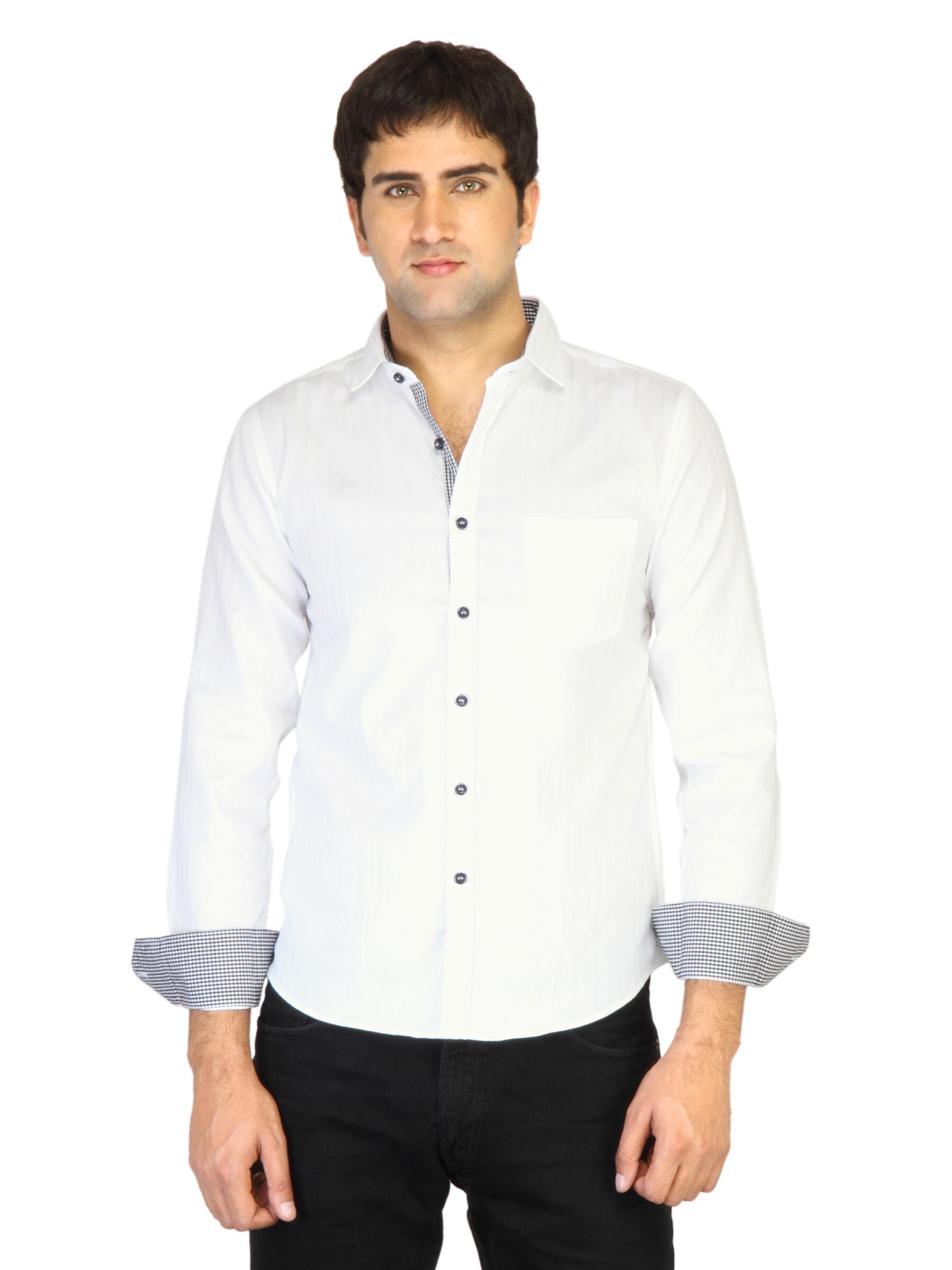 United Colors of Benetton Men White Shirt