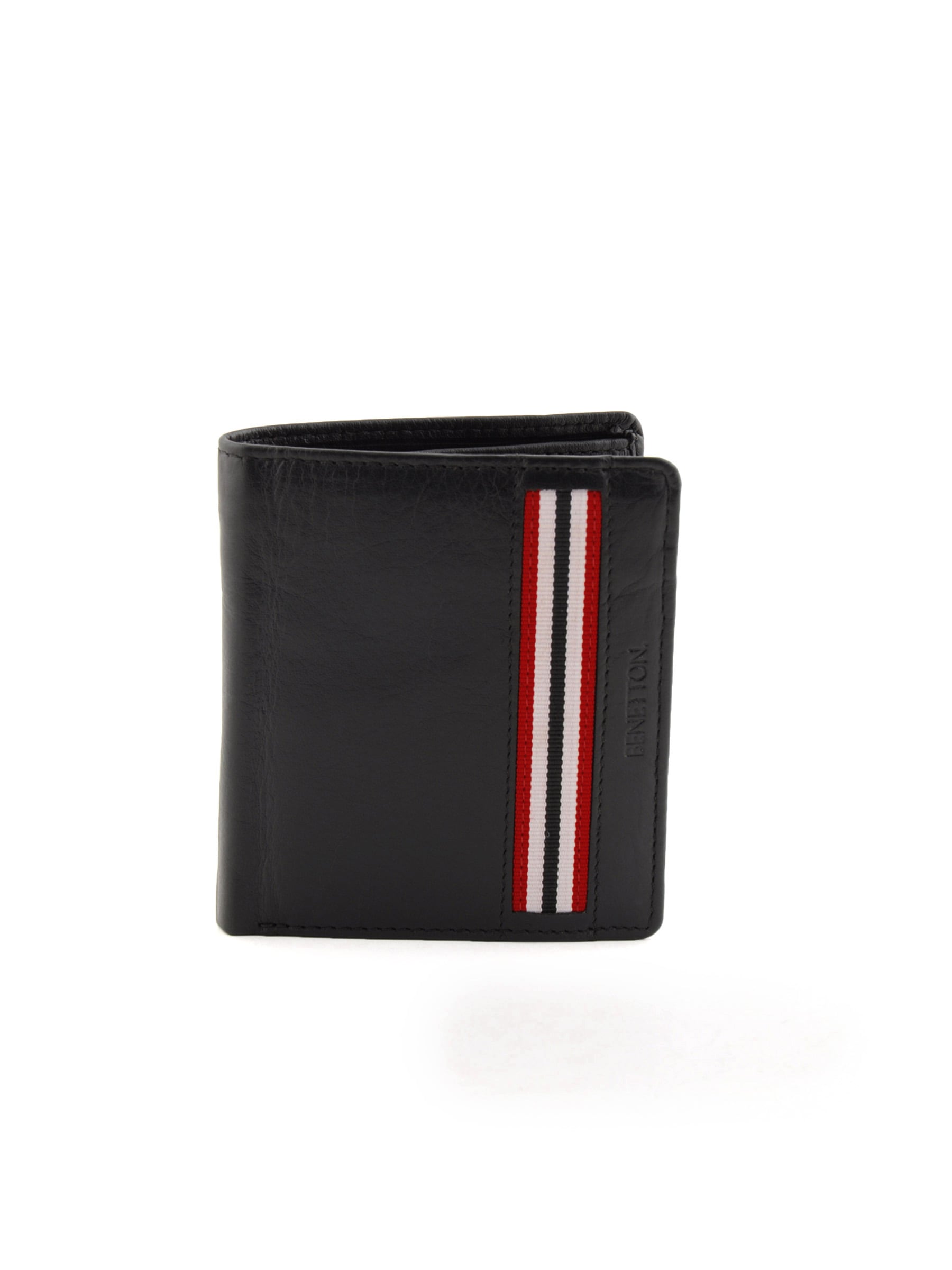 United Colors of Benetton Men Solid Black Wallet