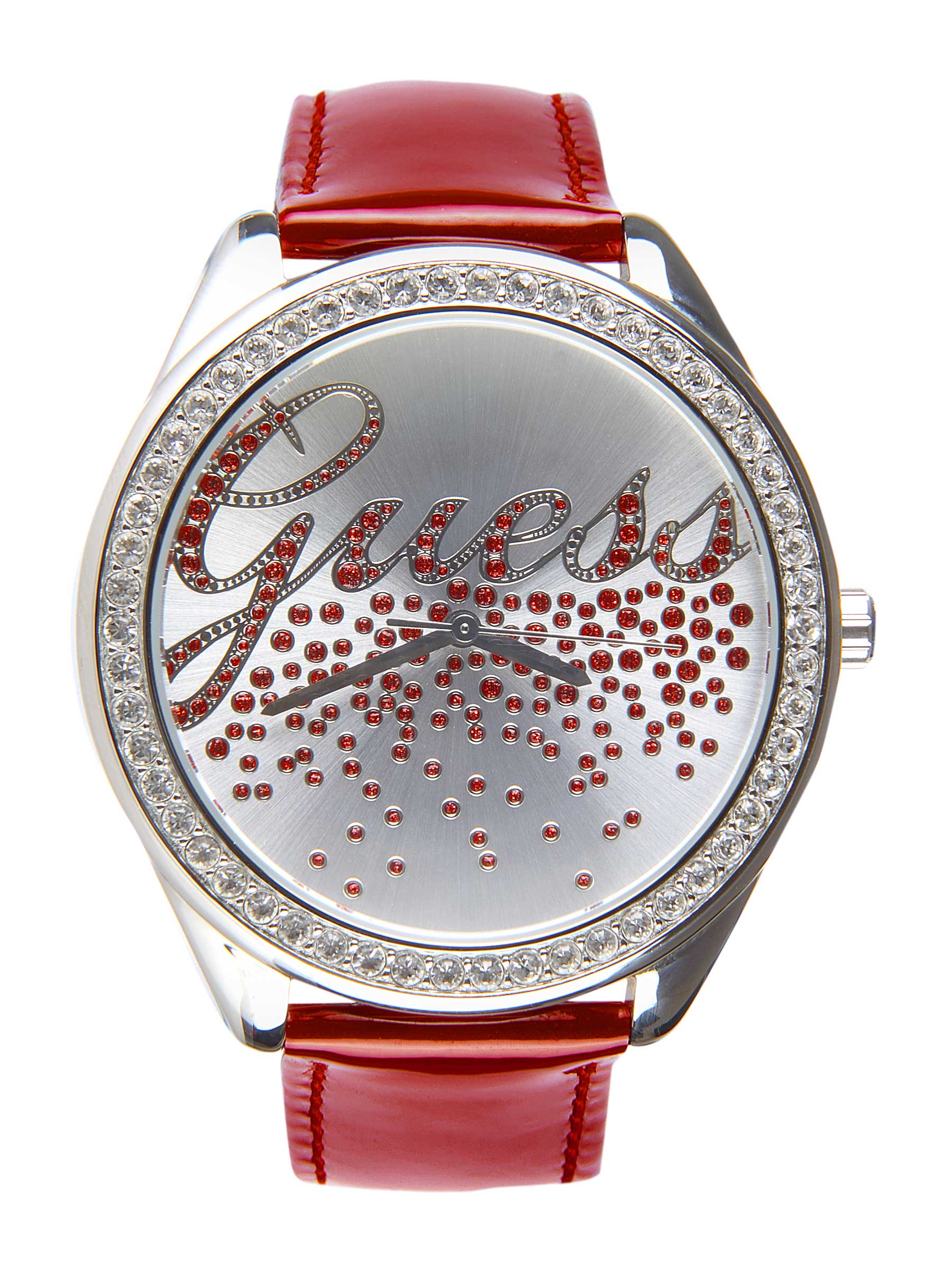 Guess Women Party Girl Red Watch