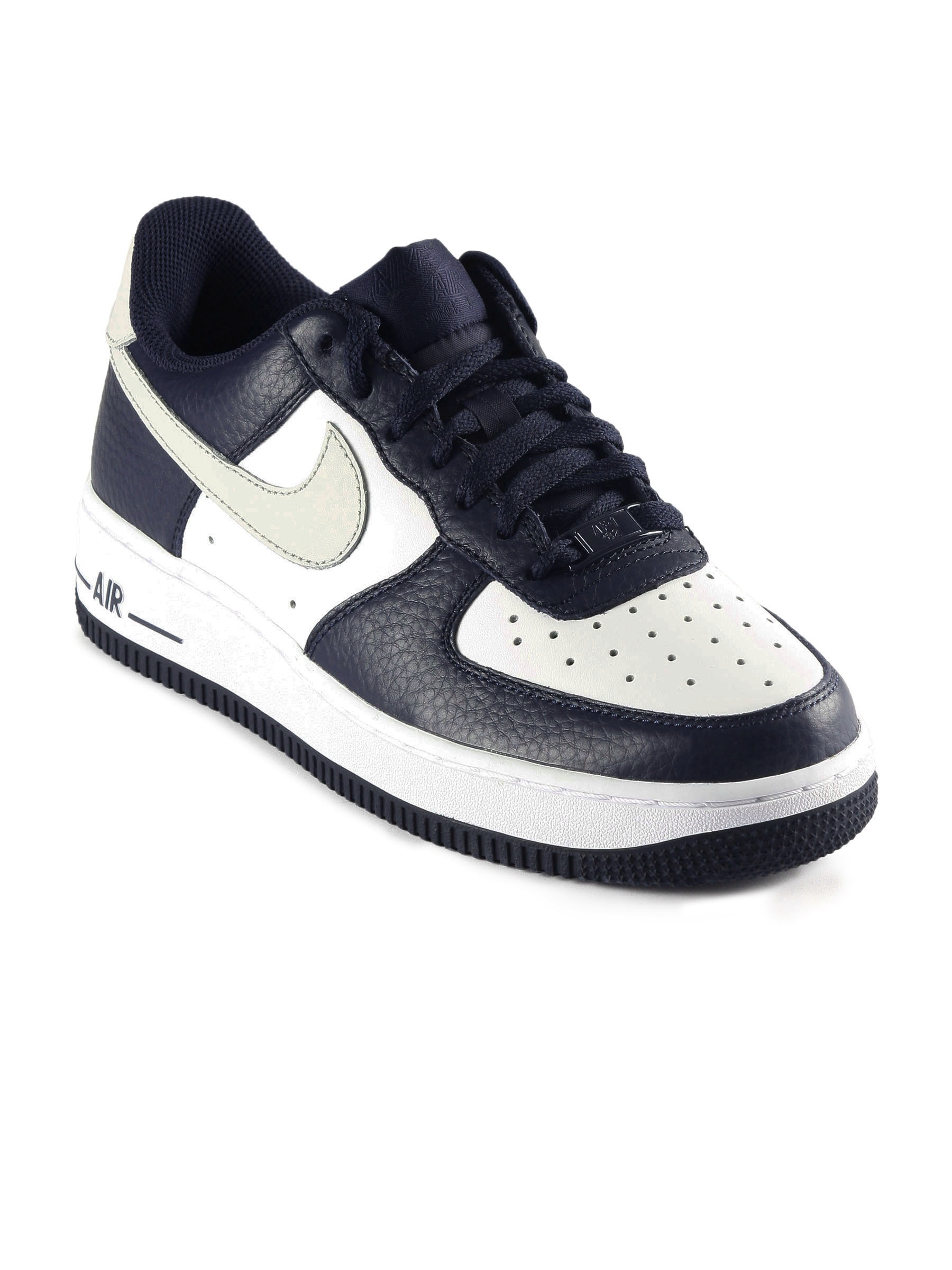 Nike Men Air Force 1 Navy Blue Sports Shoe