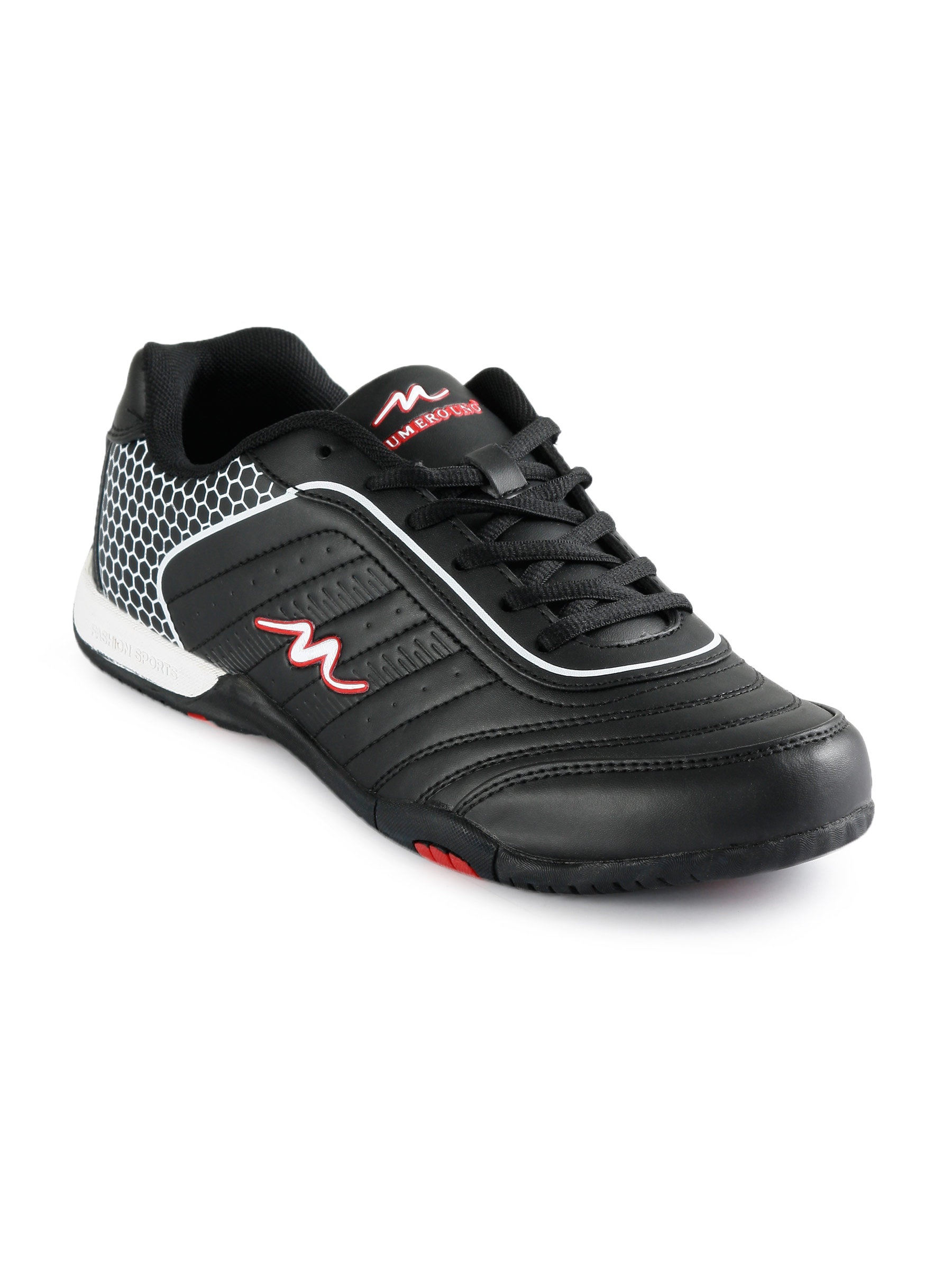 Numero Uno Men Fashion Black Sports Shoes