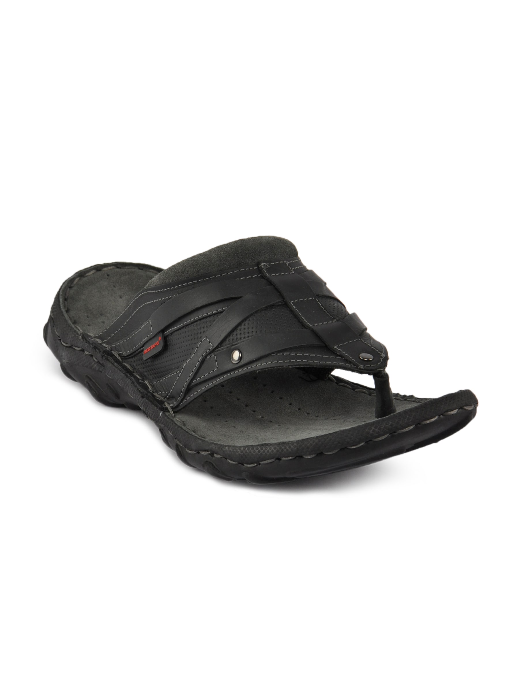 Redtape Men Comfort Black Sandal