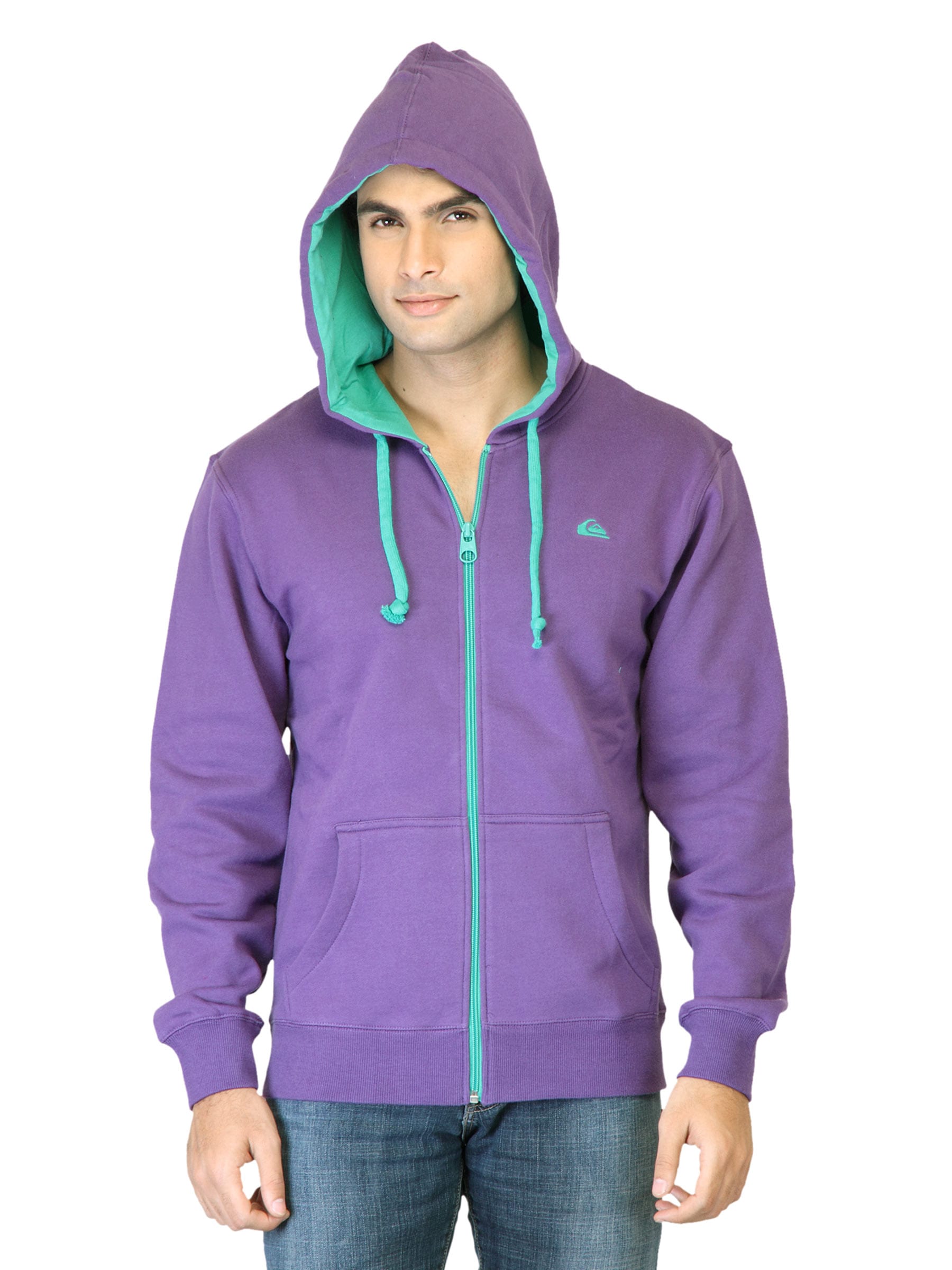 Quiksilver Men Purple Sweatshirt
