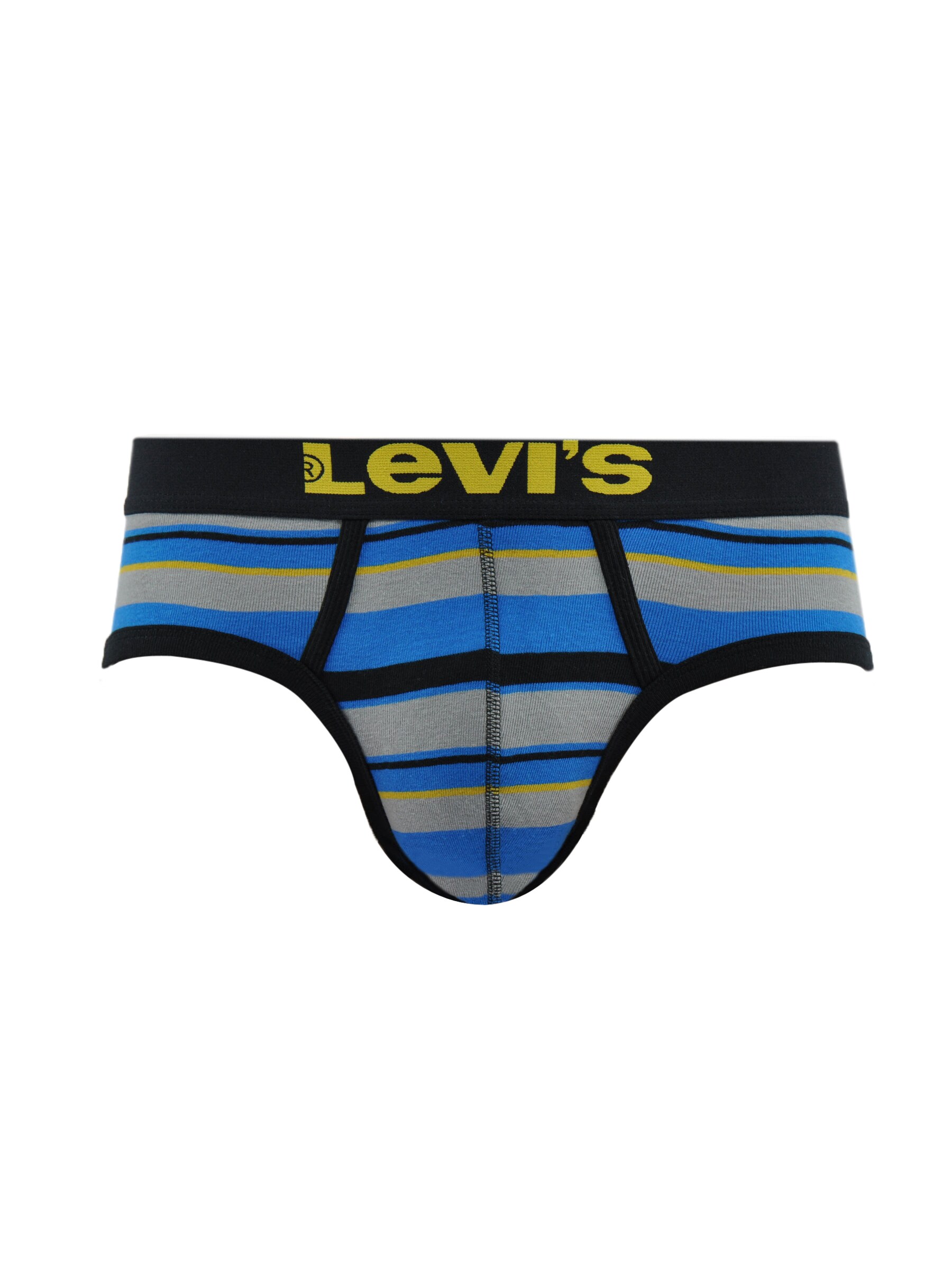 Levis Men Jazz Stripes Blue Brief