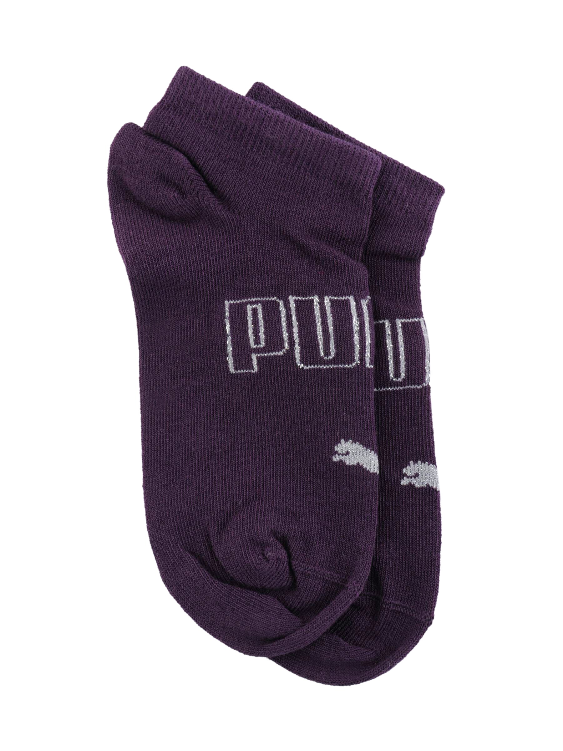 Puma Women Fitness Quarters Purple Socks