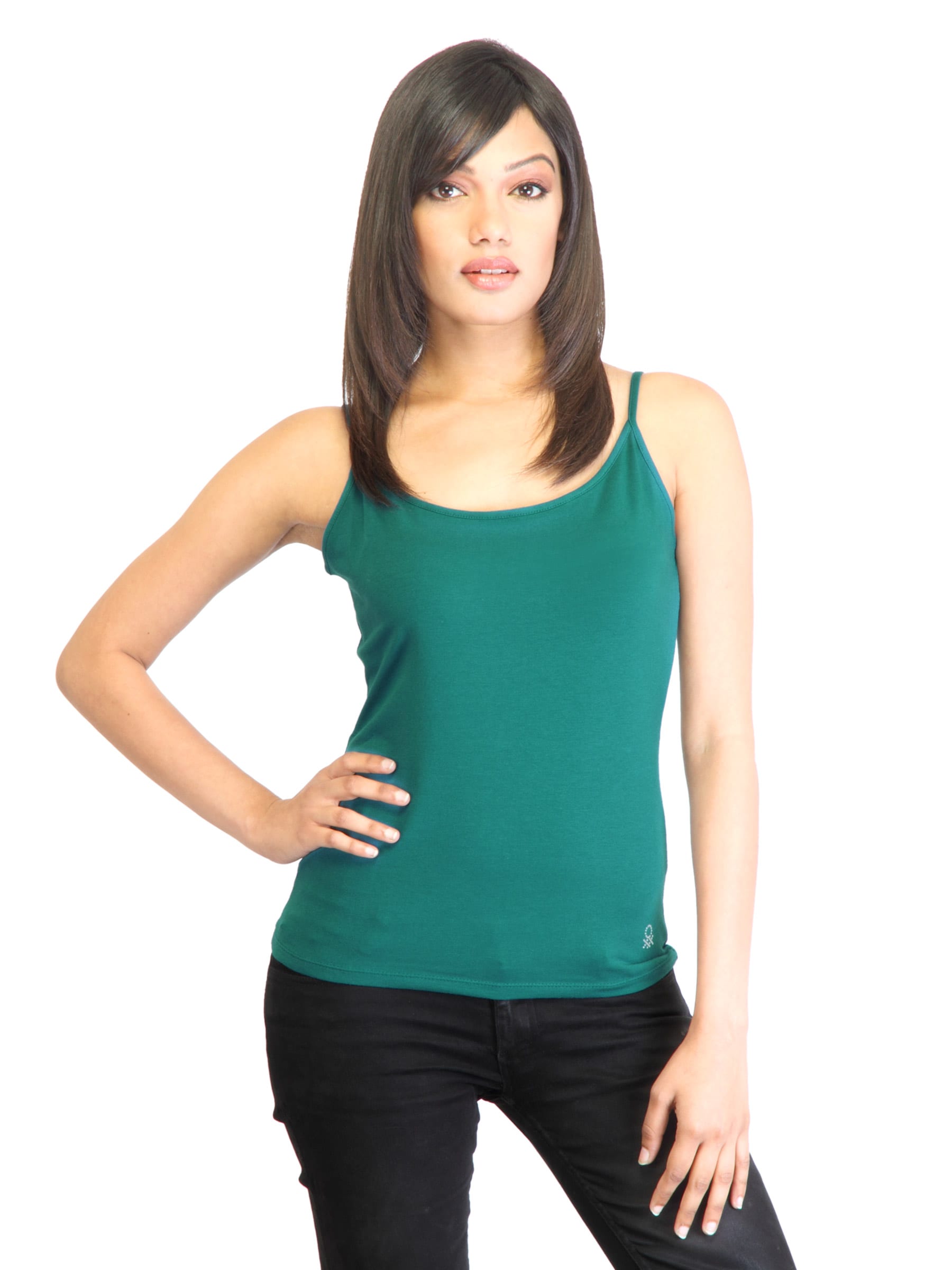 United Colors of Benetton Women Green Top