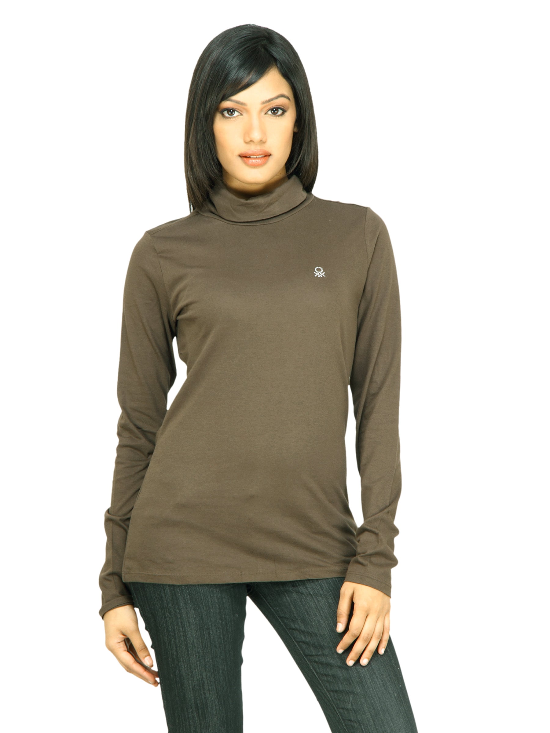 United Colors Of Benetton Women Brown Top