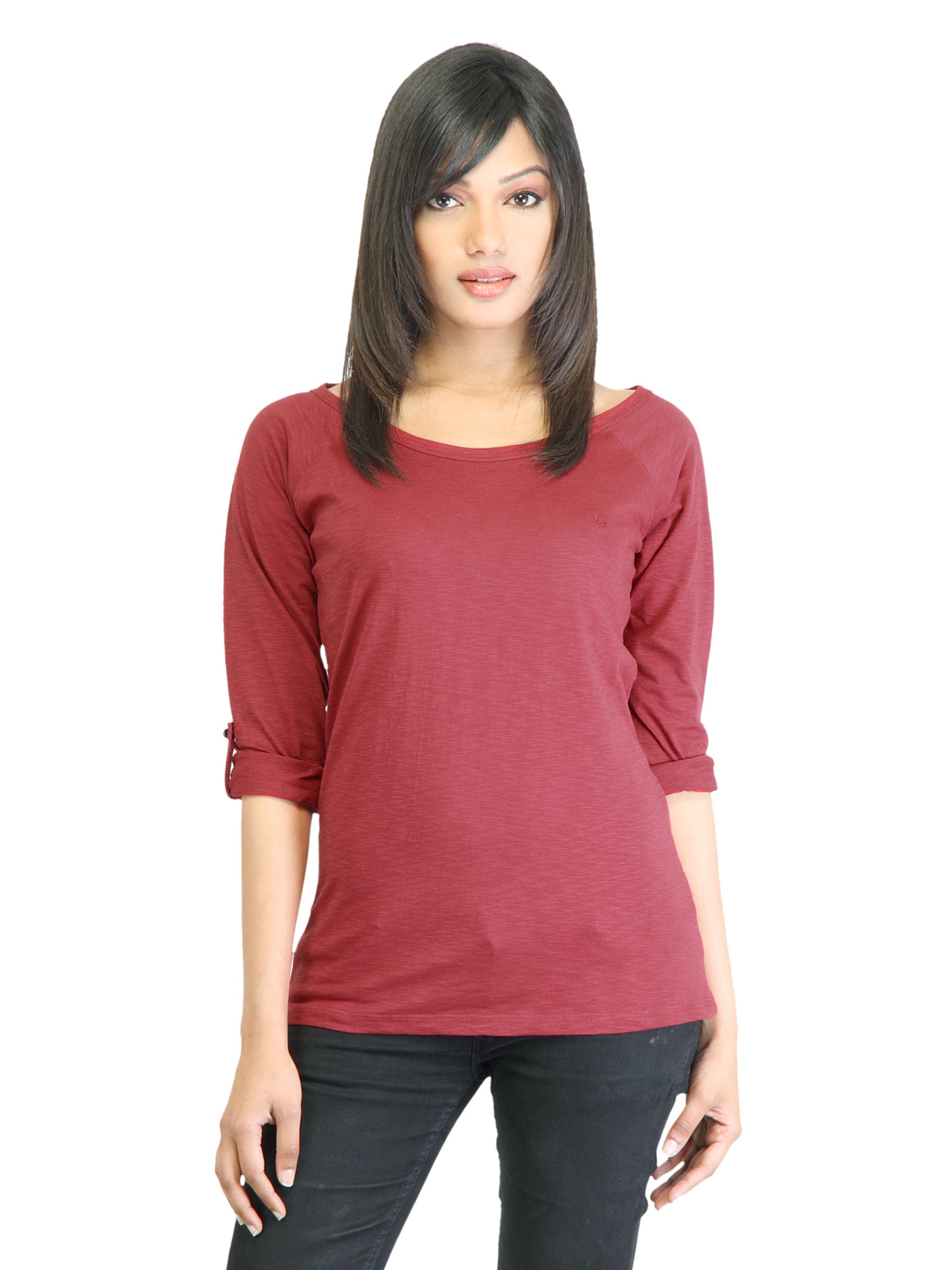 United Colors of Benetton Women Red Top
