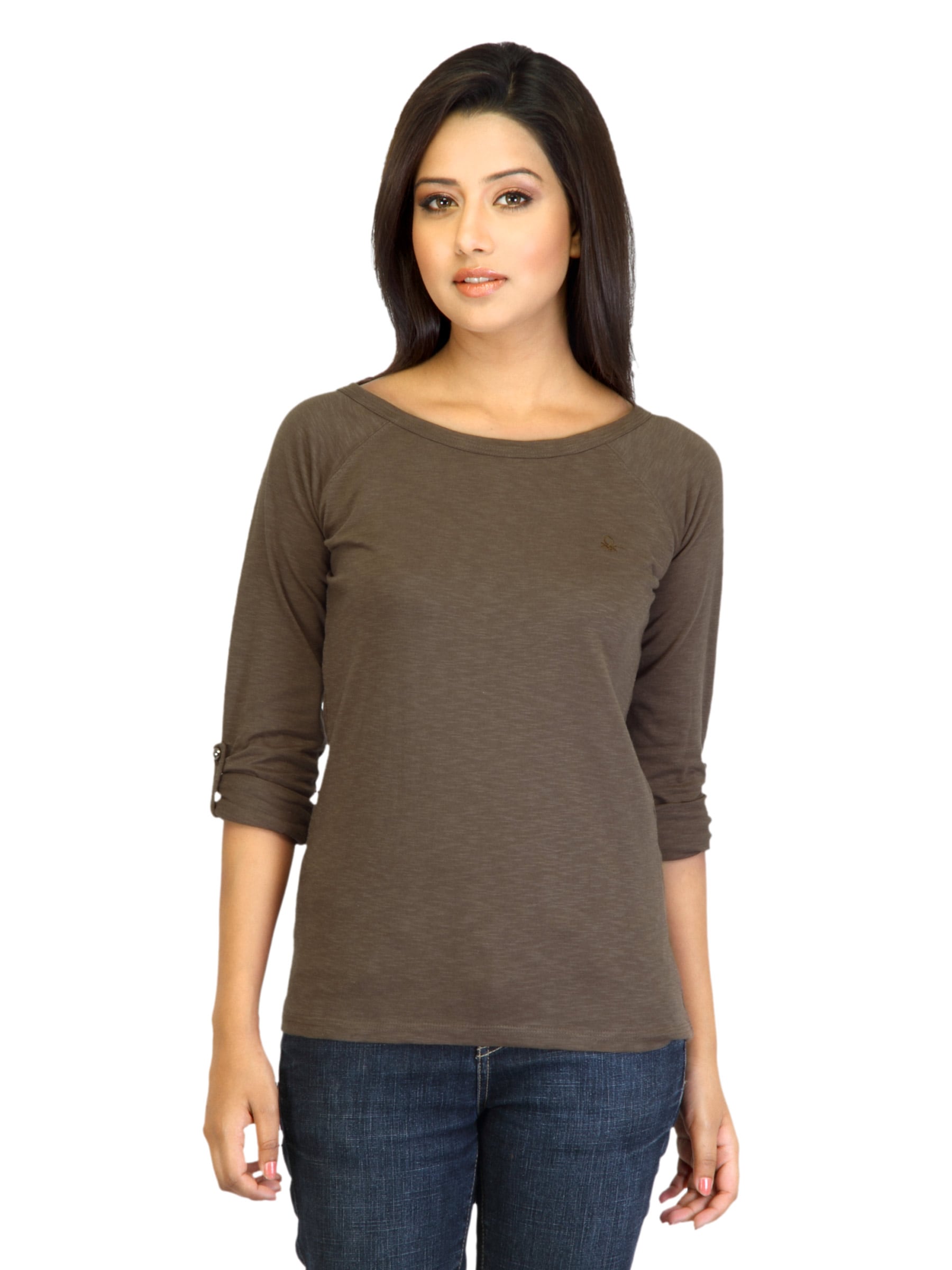 United Colors Of Benetton Women Brown Top