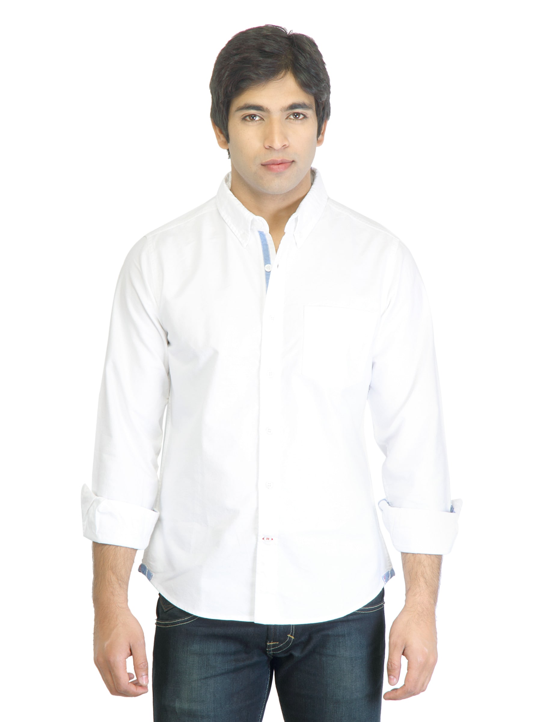 United Colors of Benetton Men White Shirt