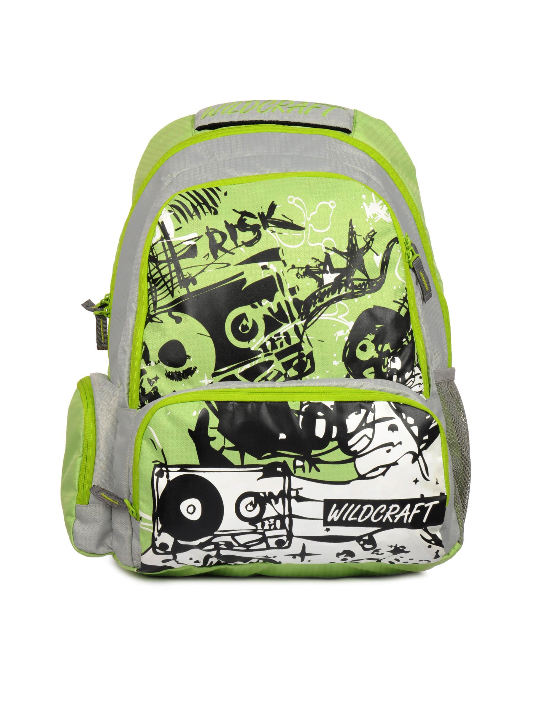 Wildcraft Unisex Outdoors Crump Green Backpack