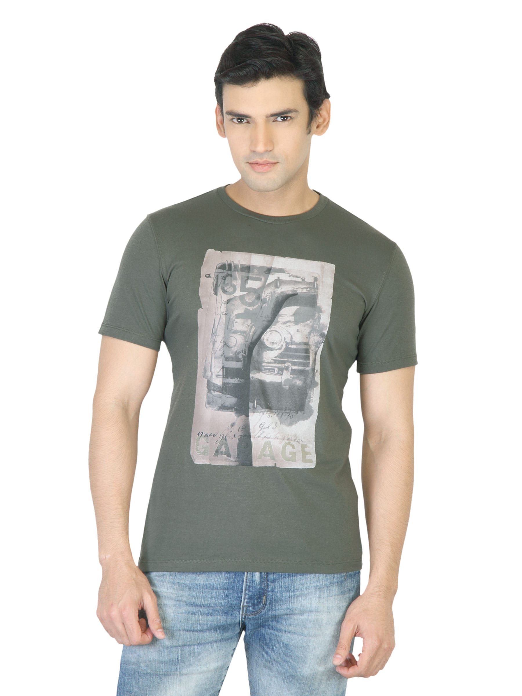 United Colors of Benetton Olive T-shirt