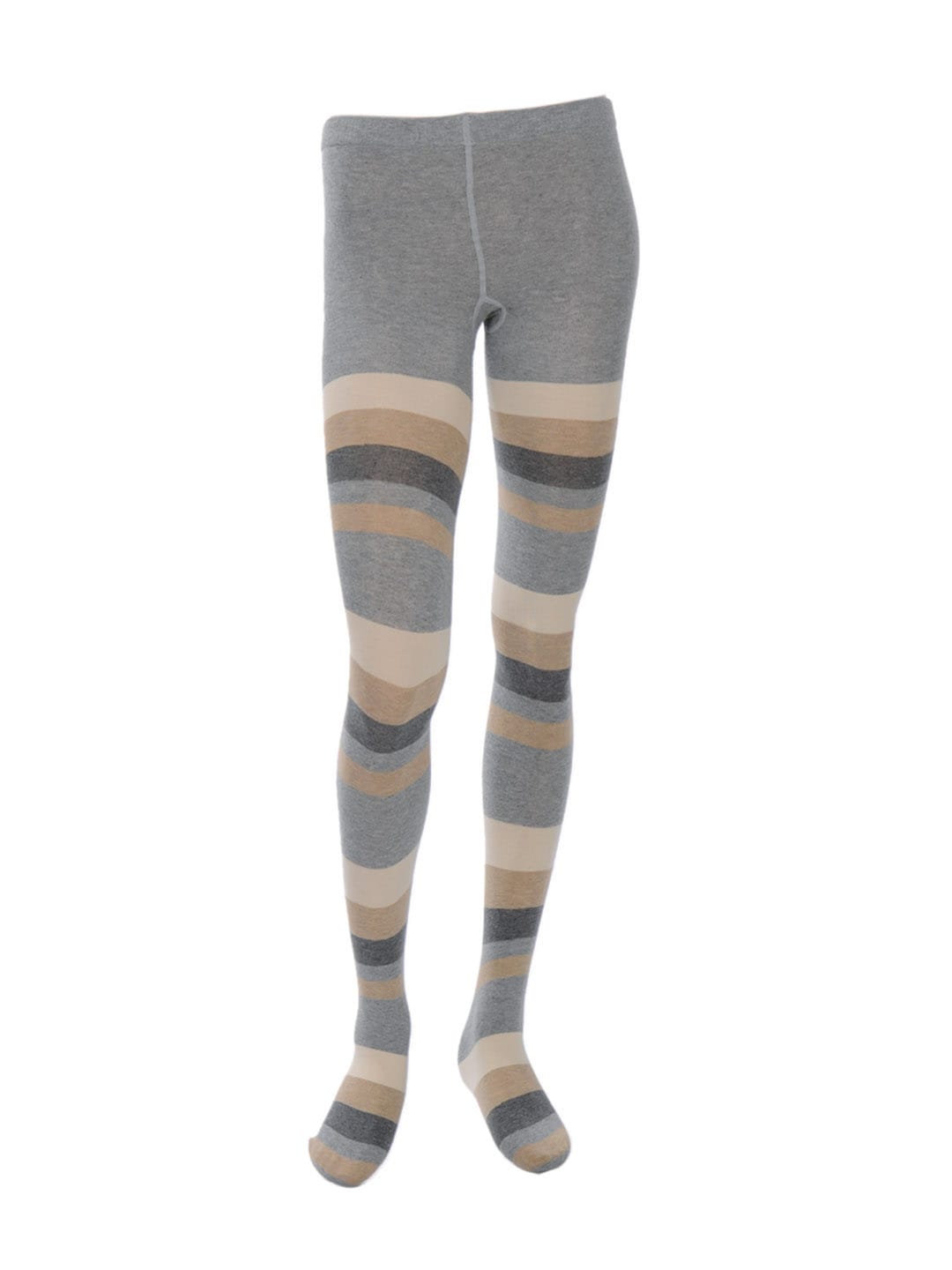 United Colors of Benetton Women Beige Striped Tights