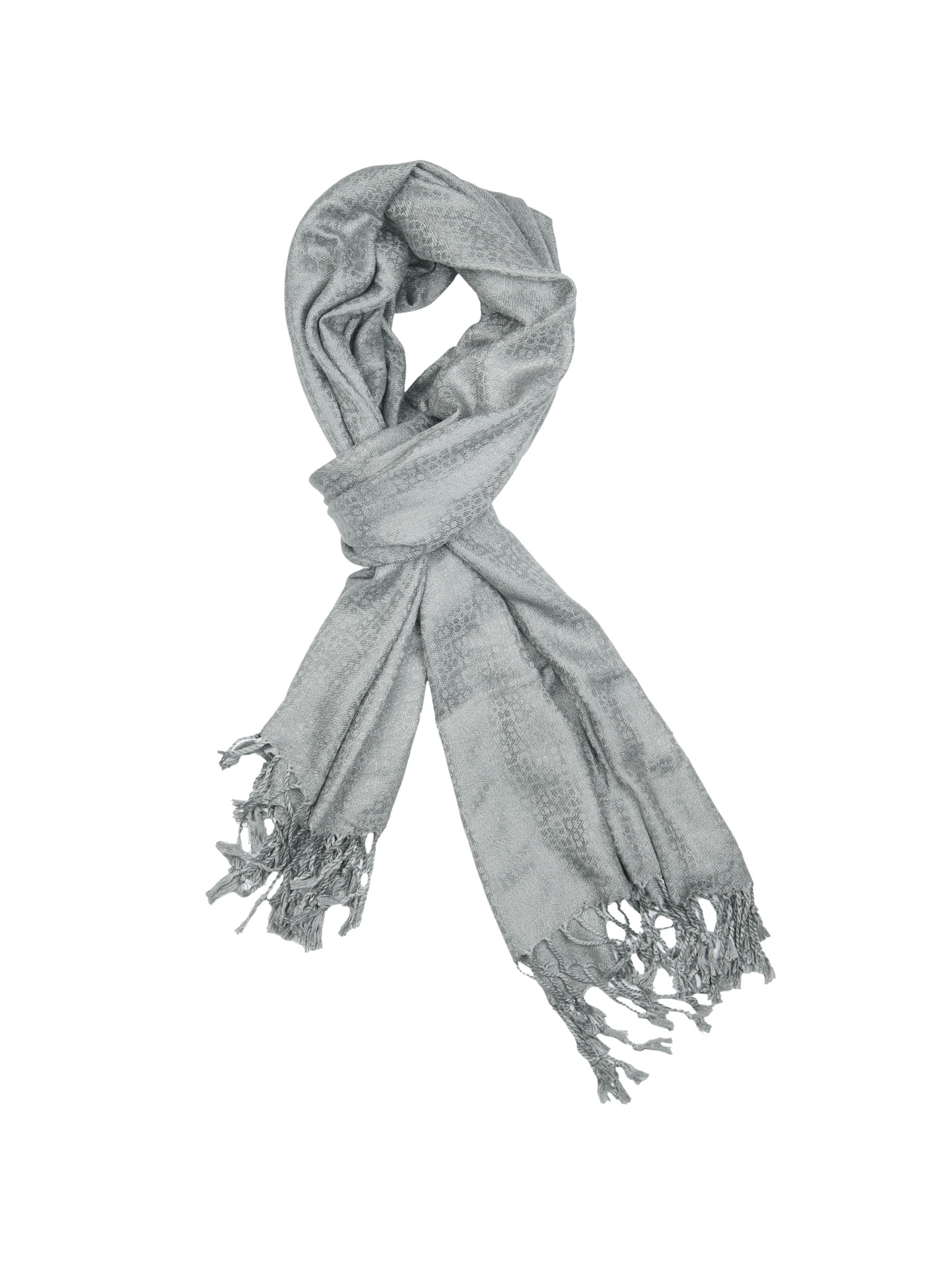 United Colors of Benetton Women Solid Grey Stole