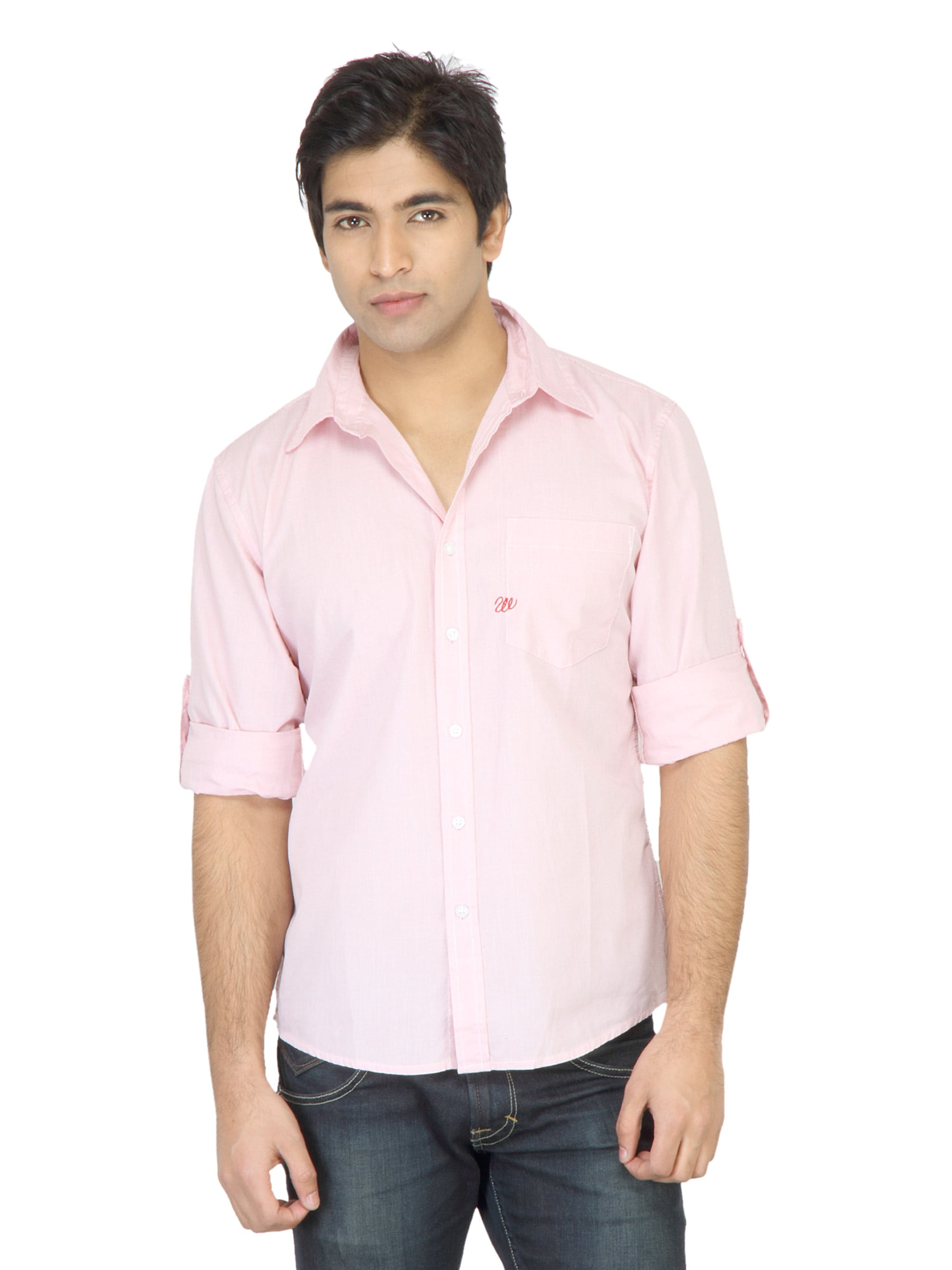 Wrangler Men Tiny Pink Shirt