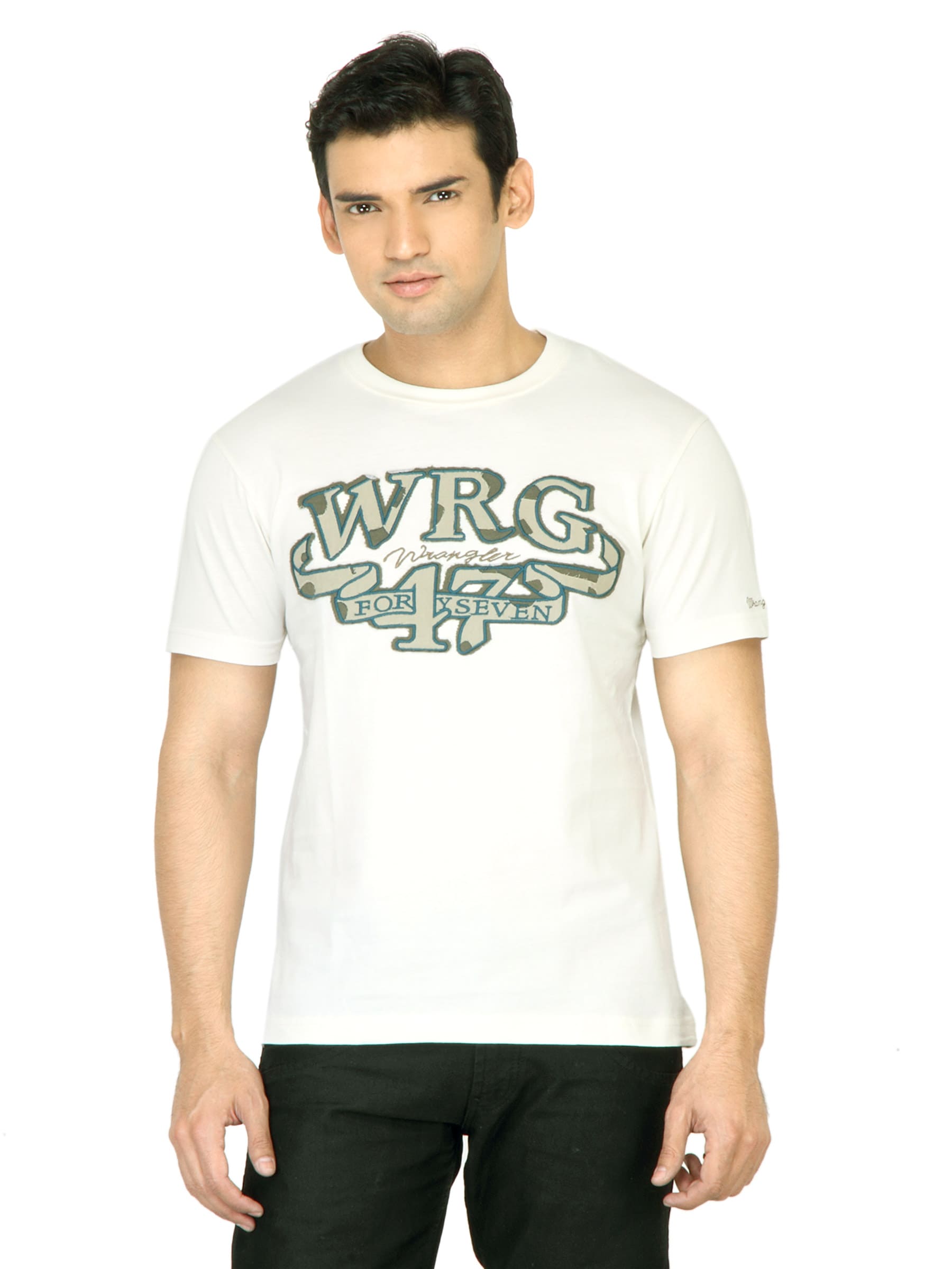 Wrangler Men Tee White T-shirt