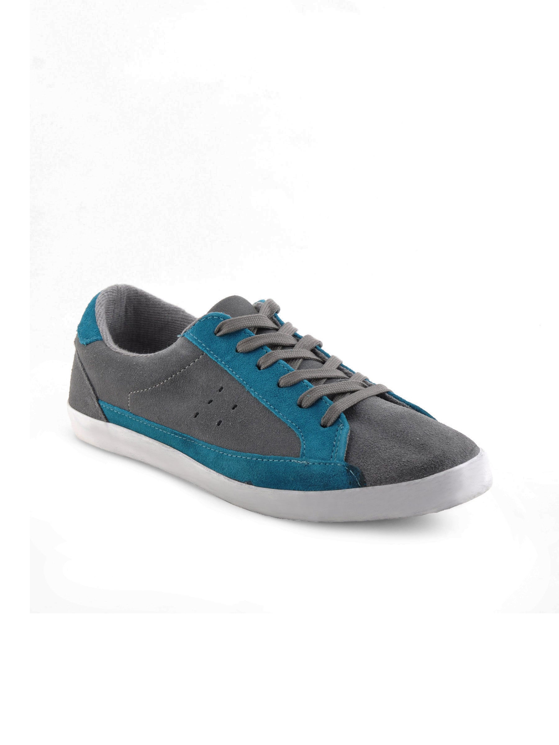 United Colors of Benetton Men Casual Grey Shoes