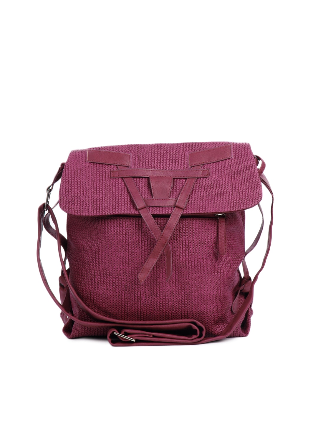 Baggit Women Libra Jhuti Pink Handbag