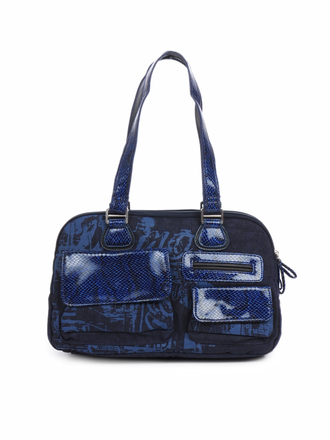 Baggit Women Galaxy Exel Navy Blue Handbag