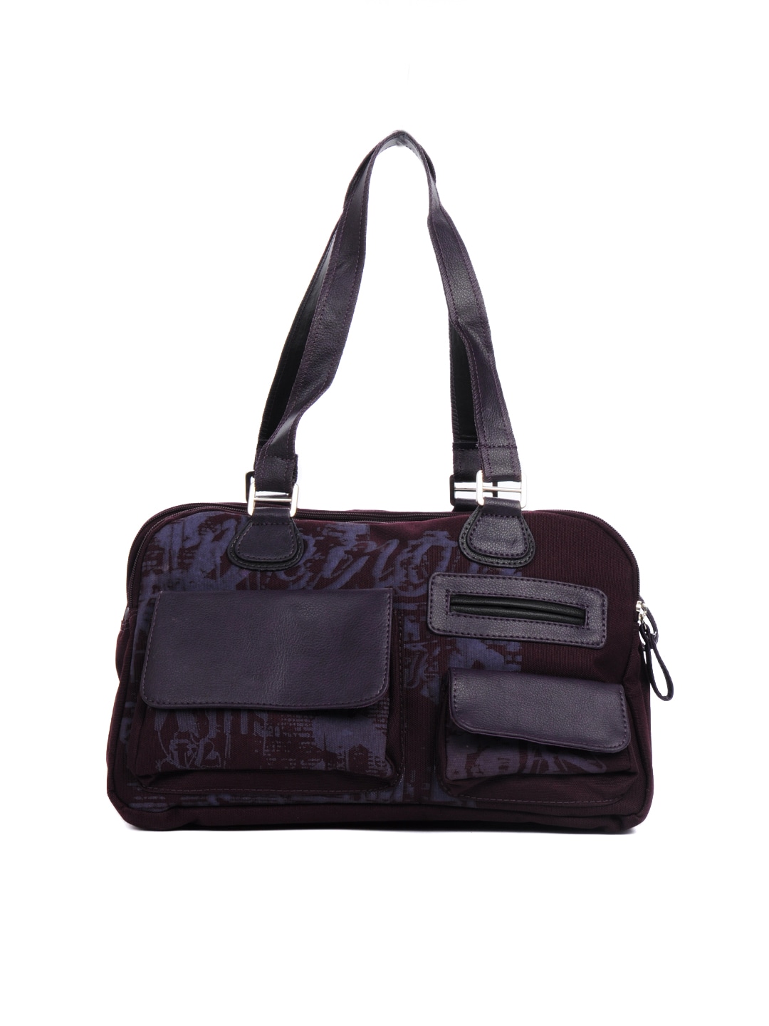 Baggit Women Galaxy Taj Purple Handbag