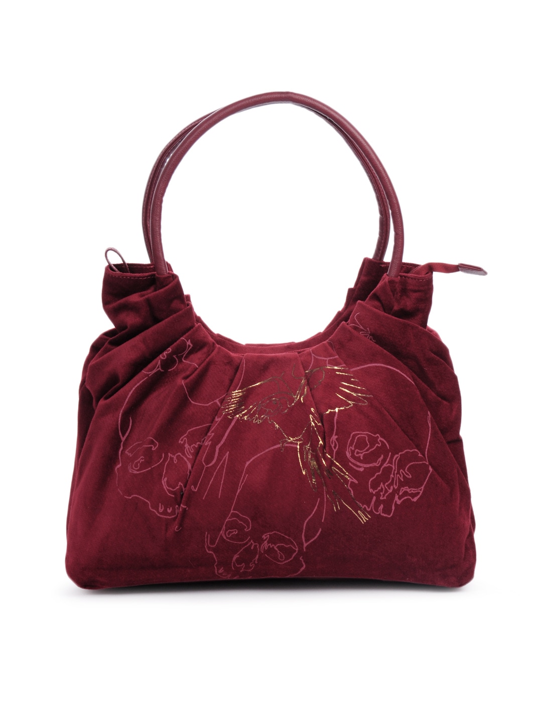 Baggit Women Curls Hoor Red Handbag
