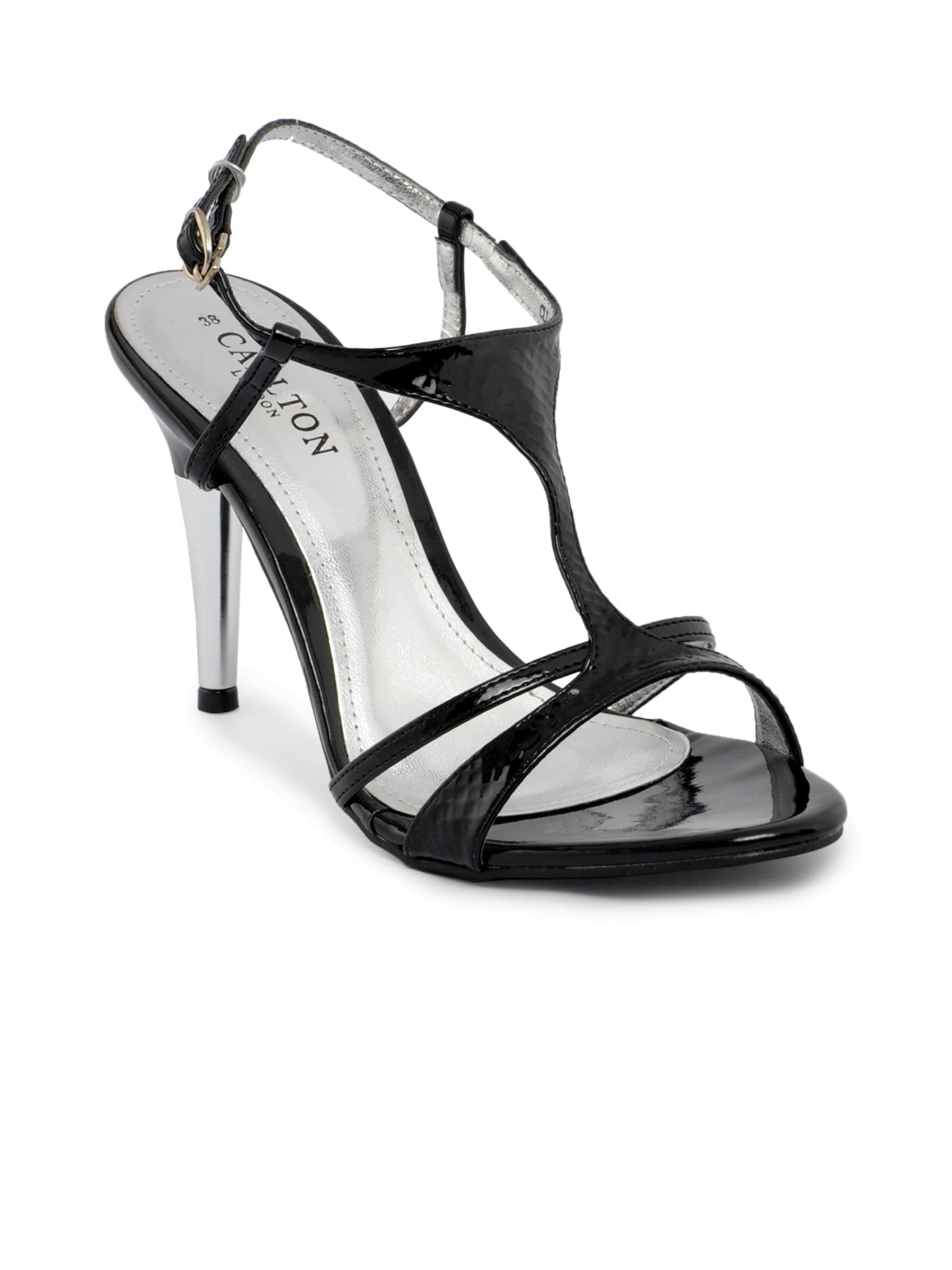 Carlton London Women Classy Black Sandals