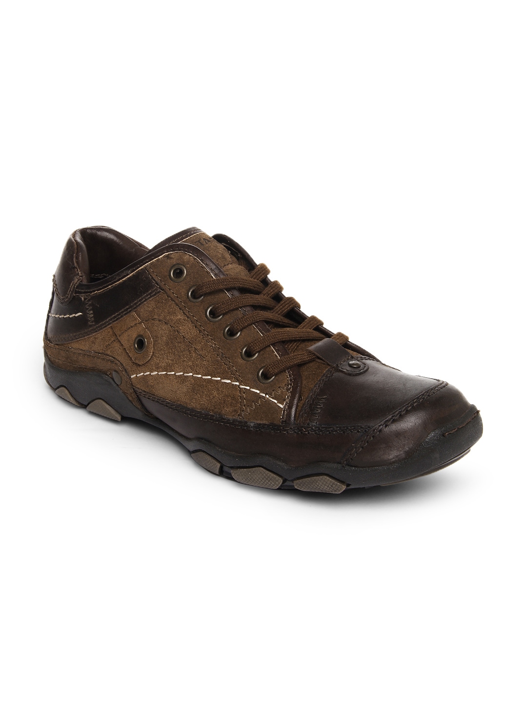 Red Tape Men Brown Leather Casual Shoes