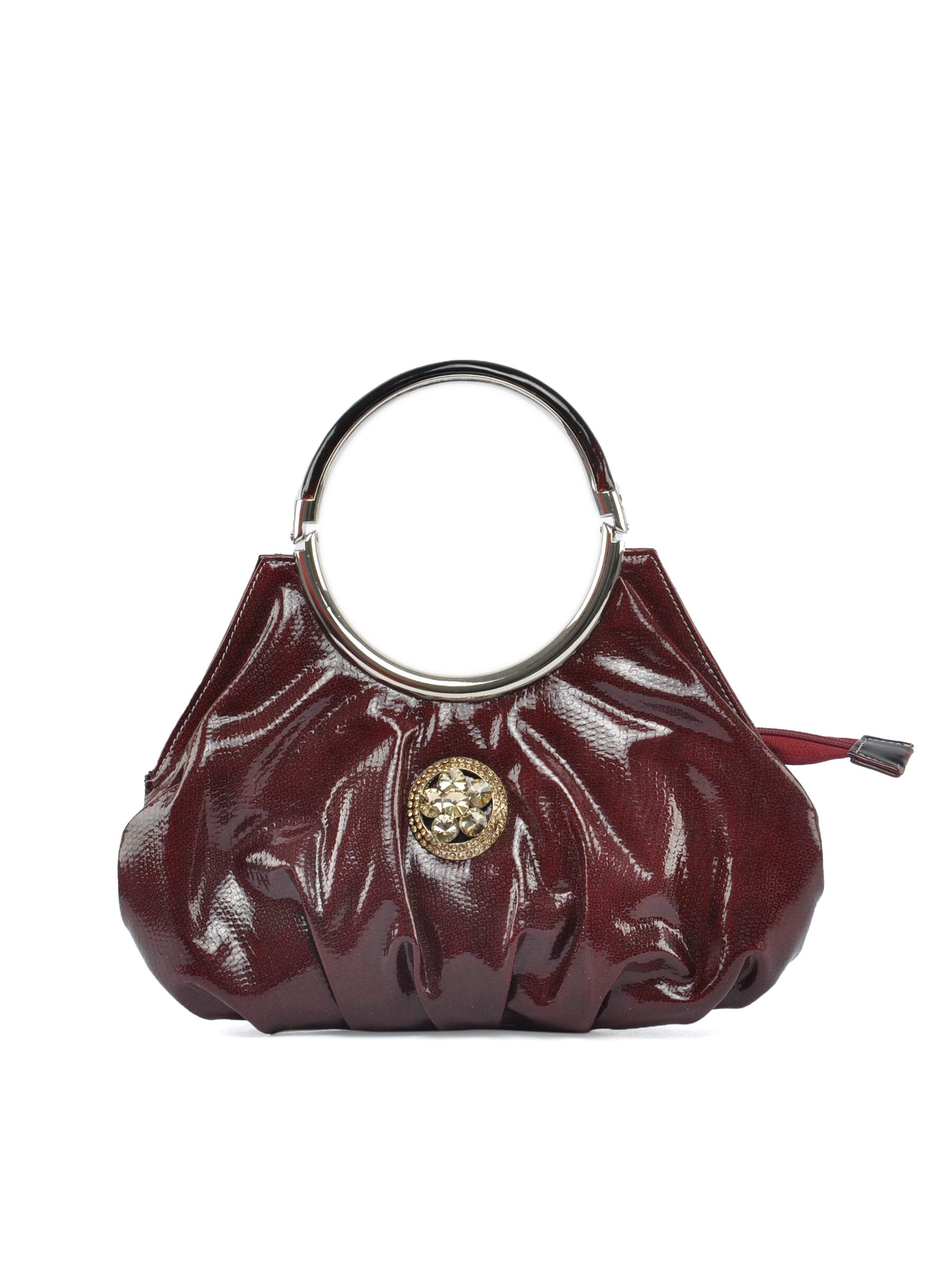Spice Art Women Casual Cherry Maroon Handbag