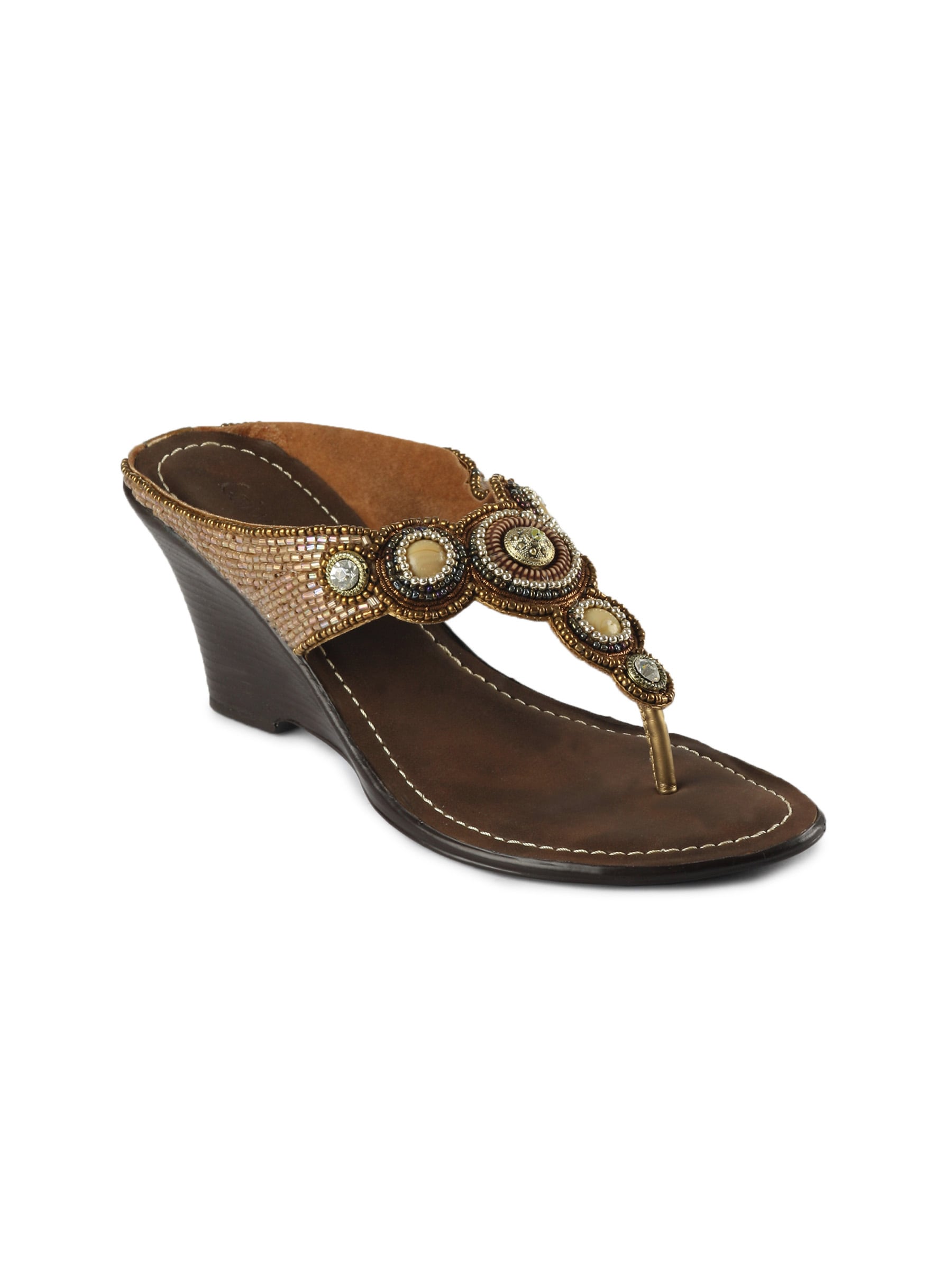 Catwalk Women Casual Bronze Sandals