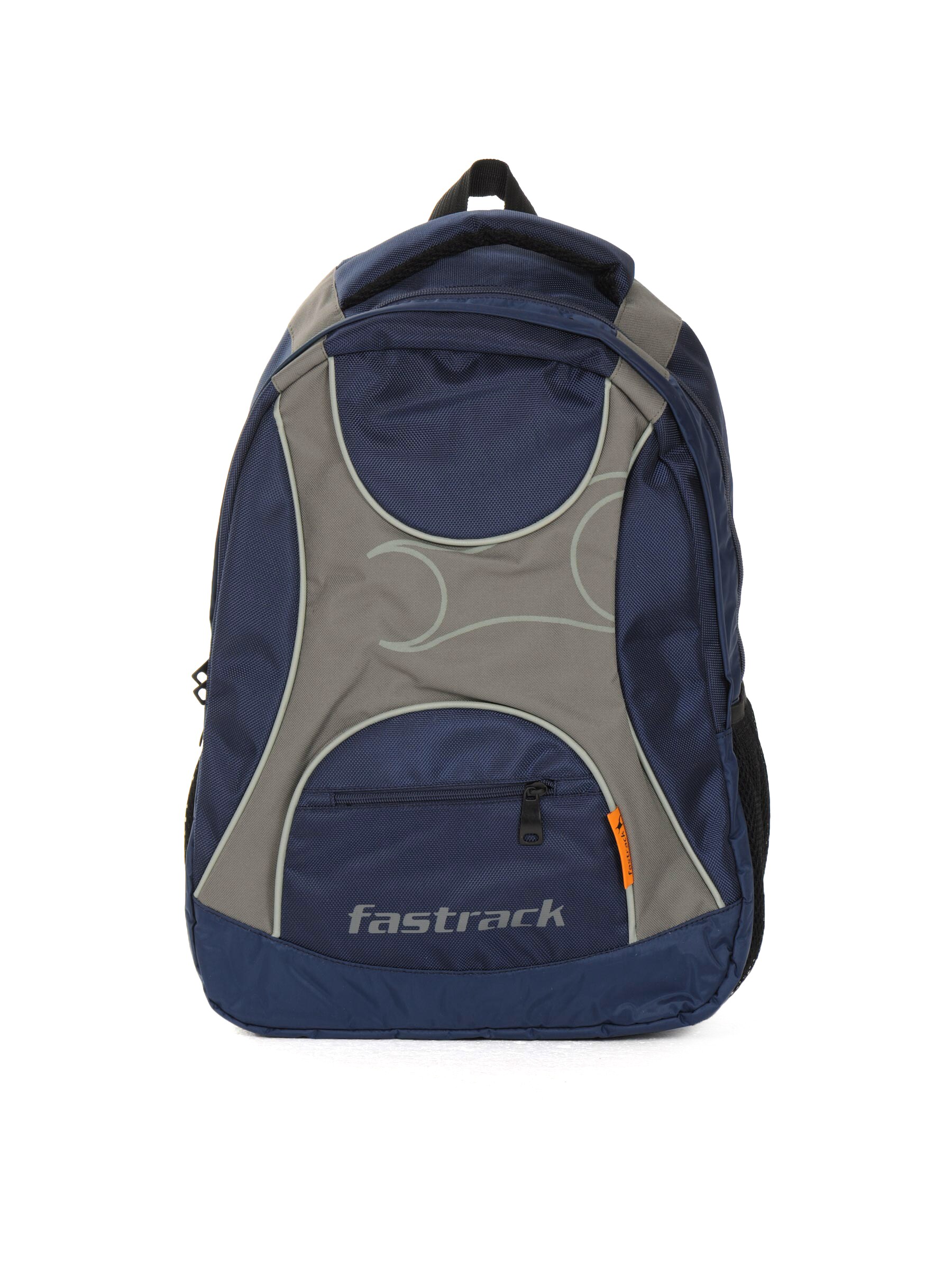 Fastrack Men Polyester Navy Blue Backpack