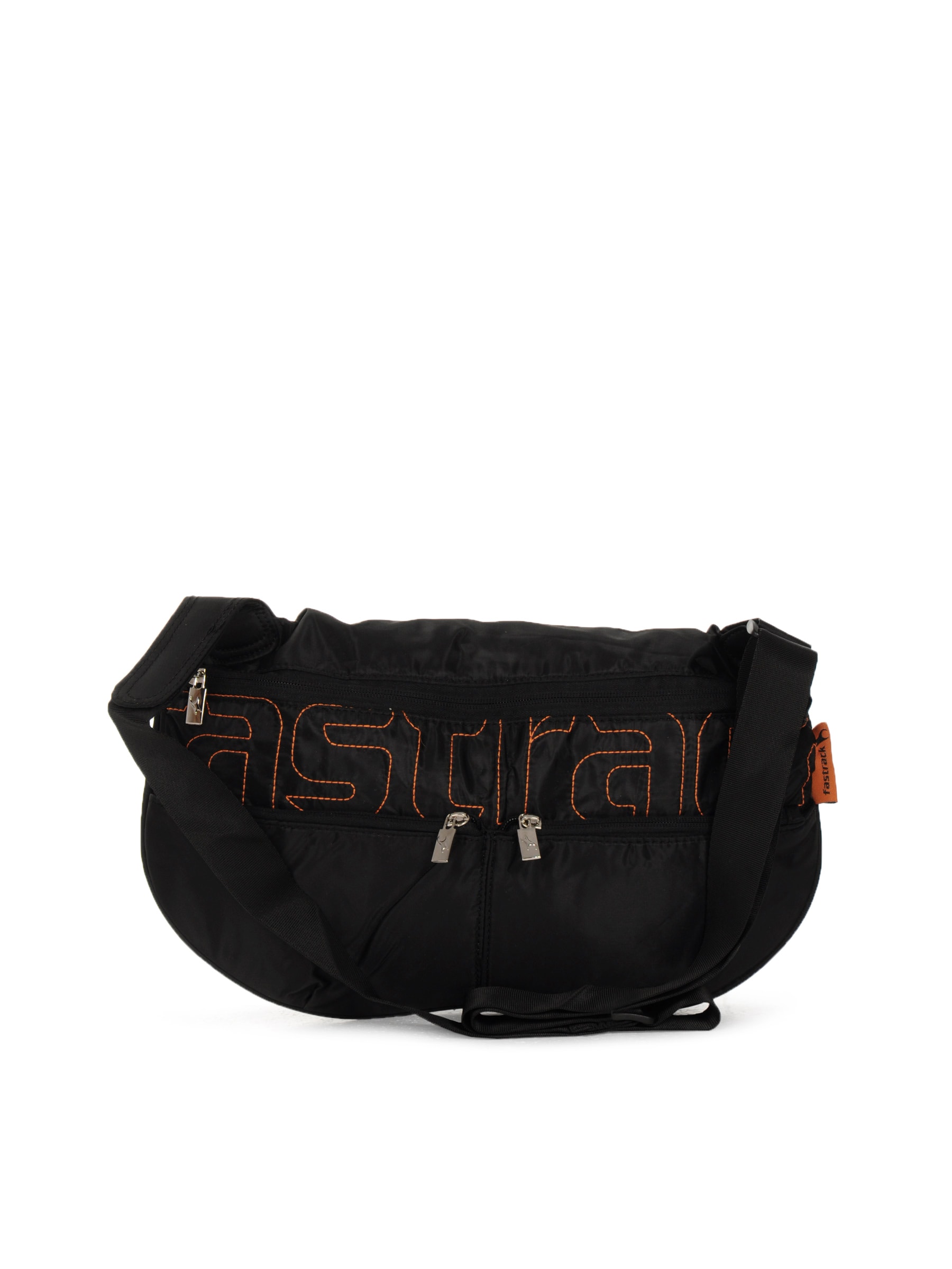 Fastrack Women Polyester Black Sling Bag
