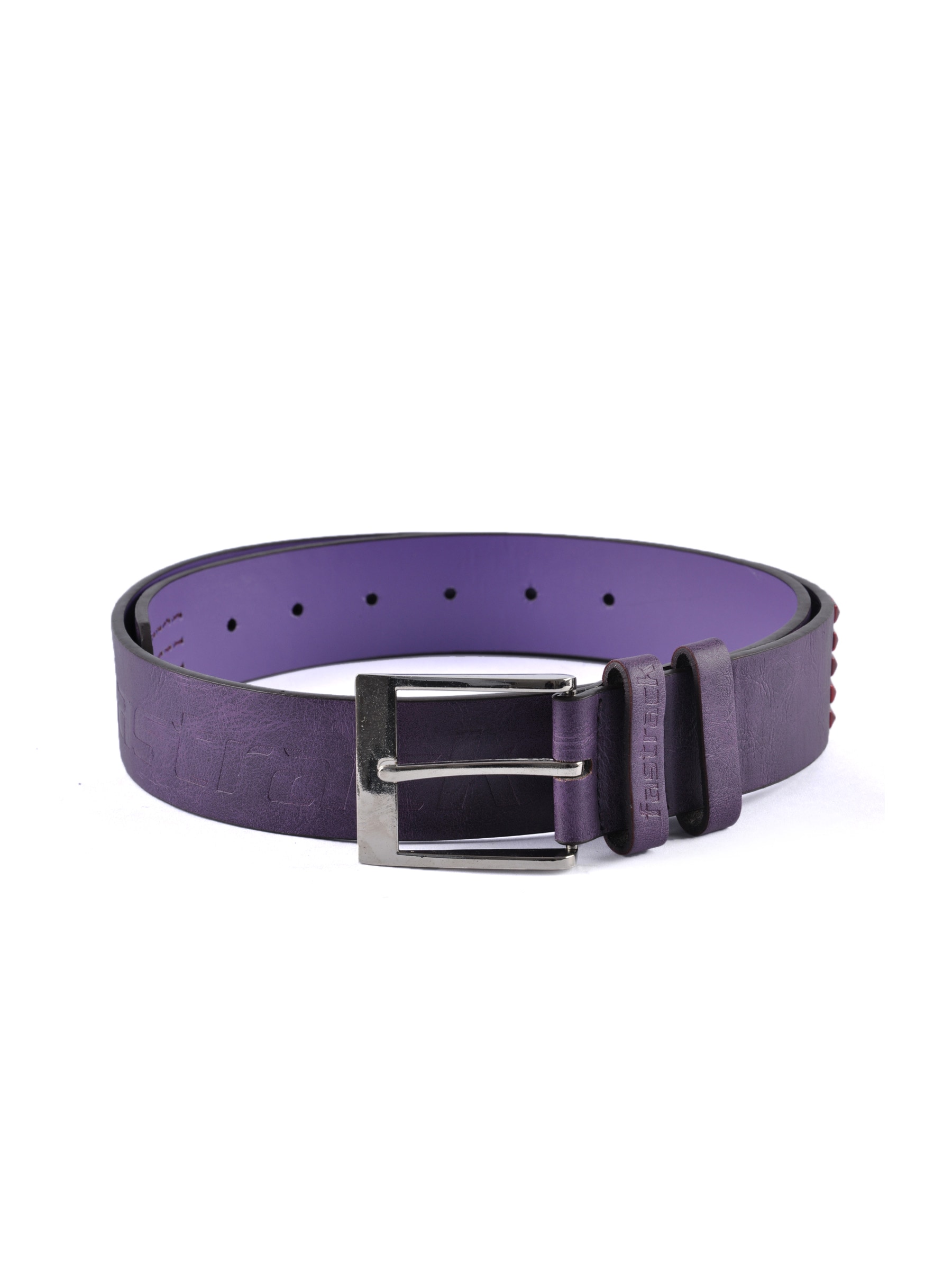 Fastrack Women Leatherette Purple Belt