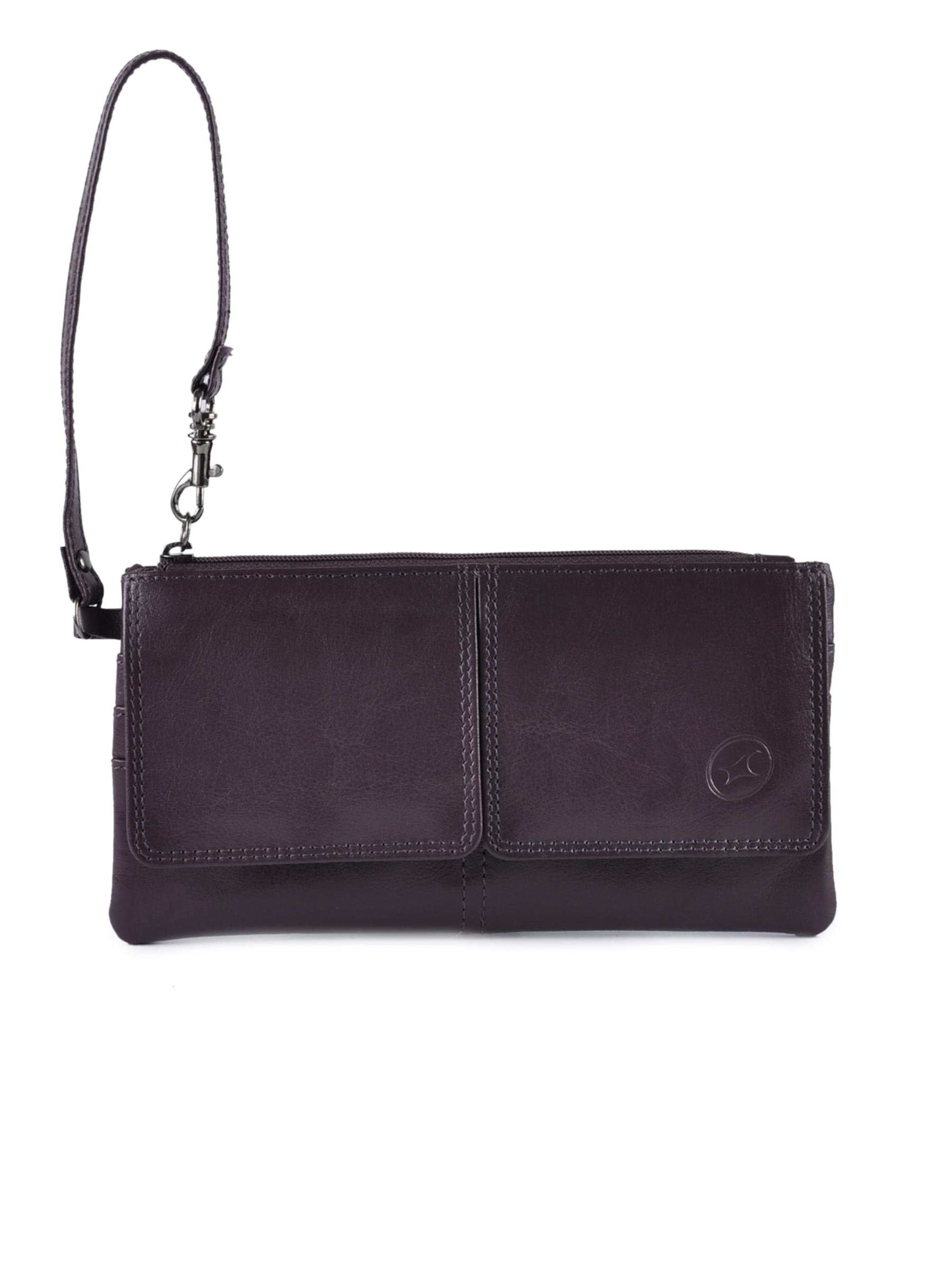Fastrack Women Leather Purple Wallet
