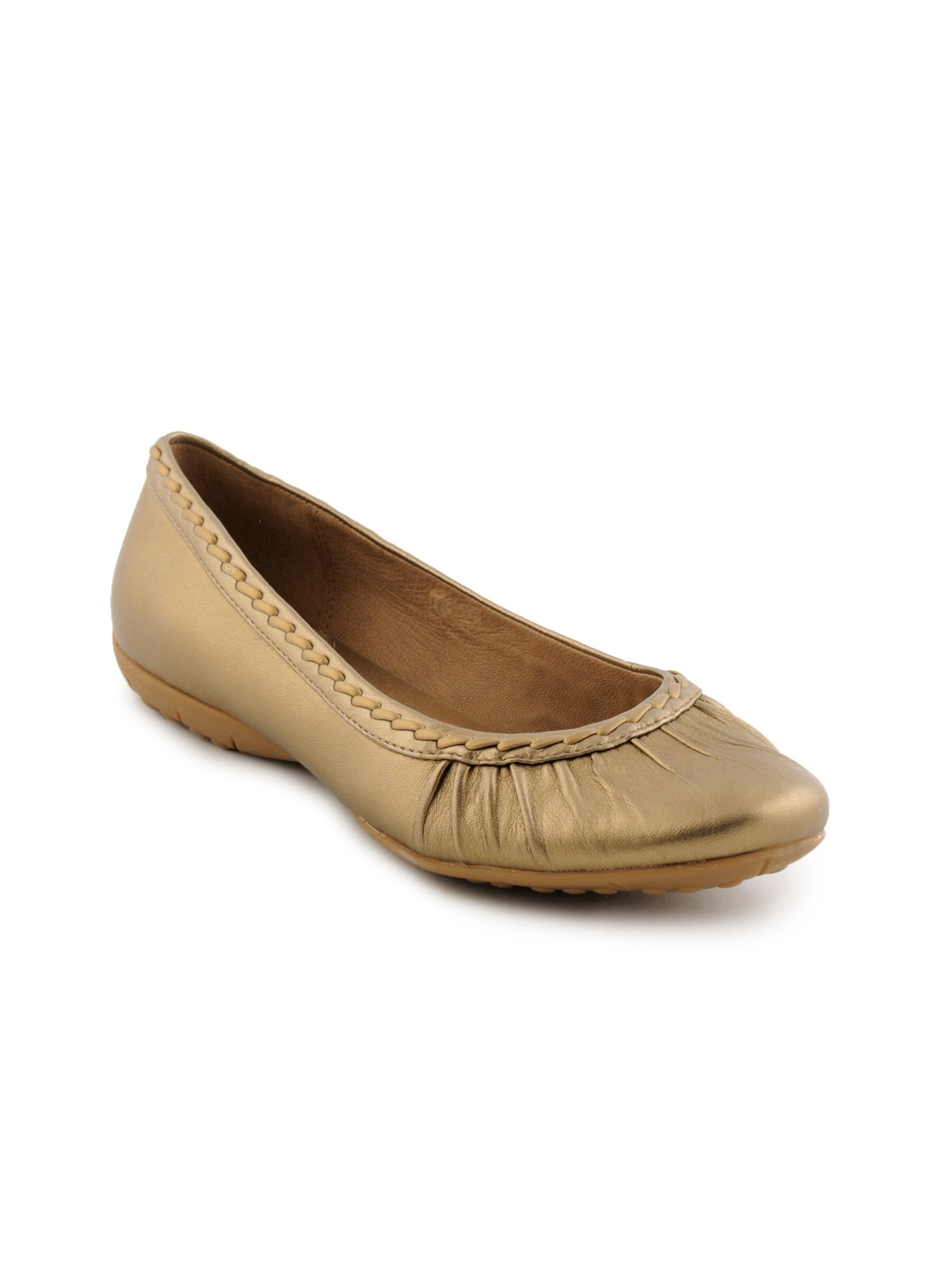 Clarks Women Arizona Sands2 Gold Shoe