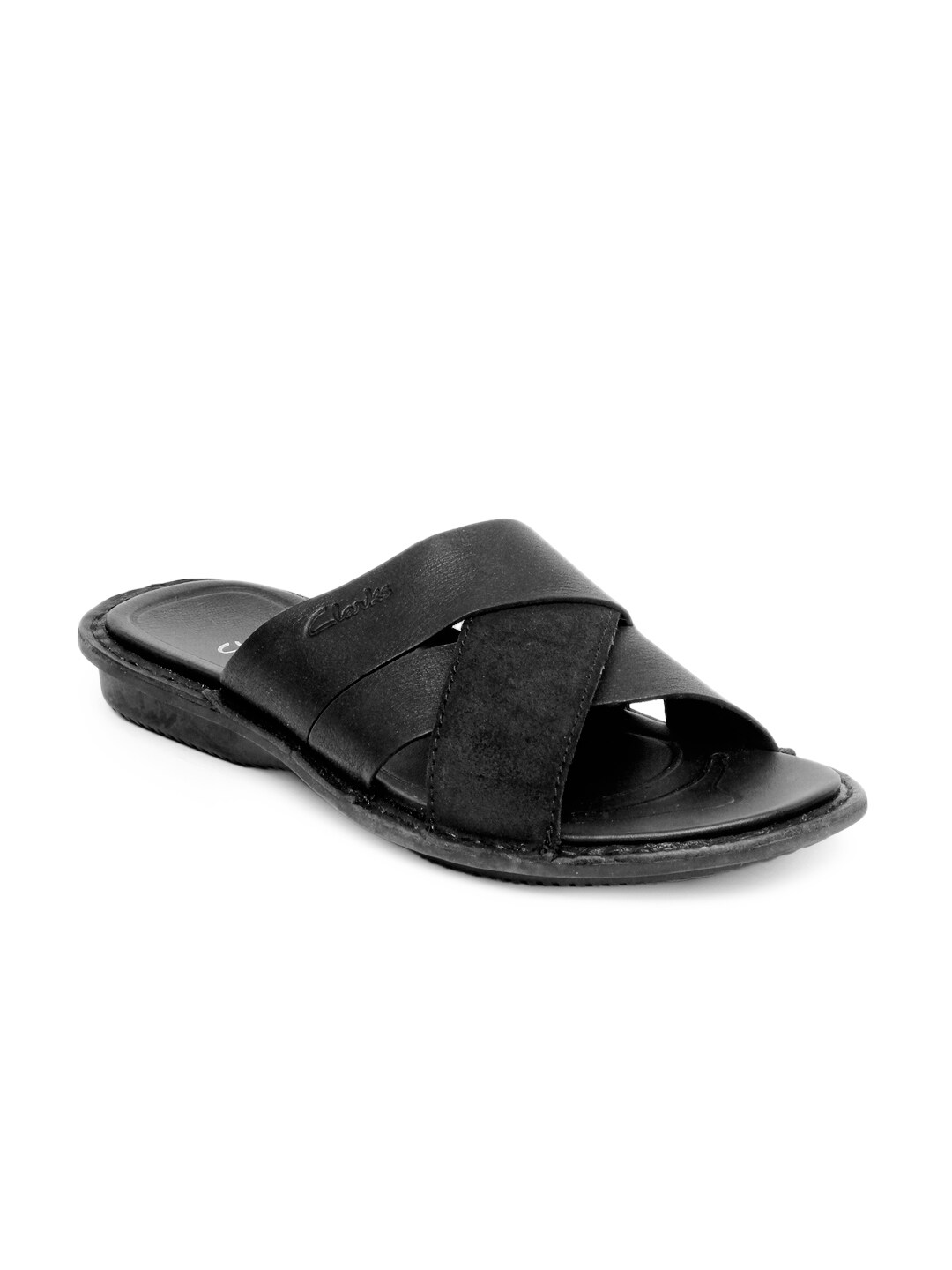 Clarks Men Black Sandals