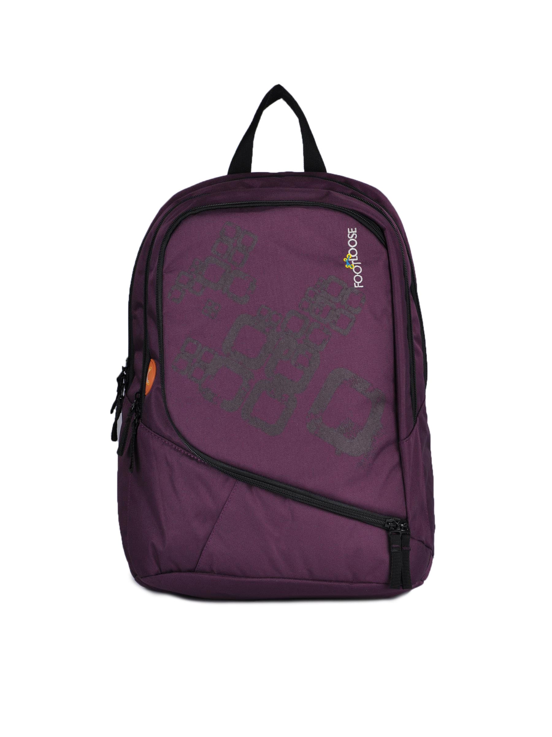 Footloose Unisex City Of Joy Laptop Purple Backpack