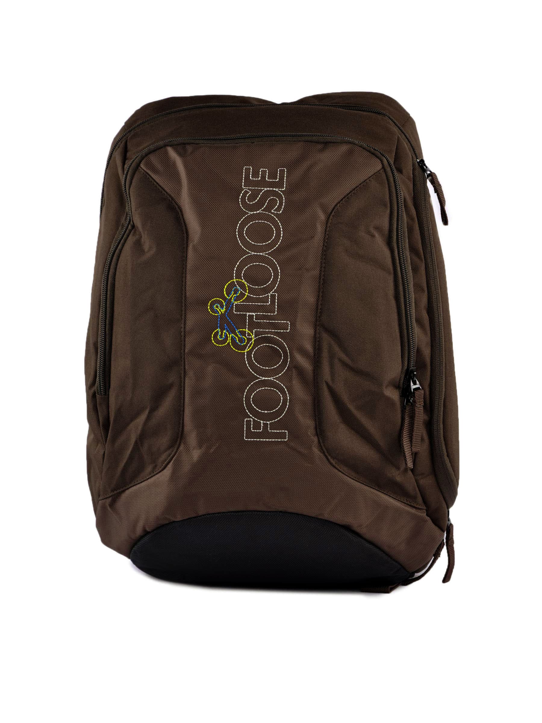 Footloose Unisex Classe Laptop Brown Backpack