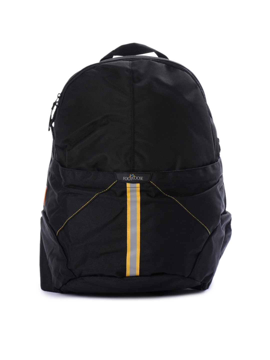Footloose Unisex Polyester Black Backpack
