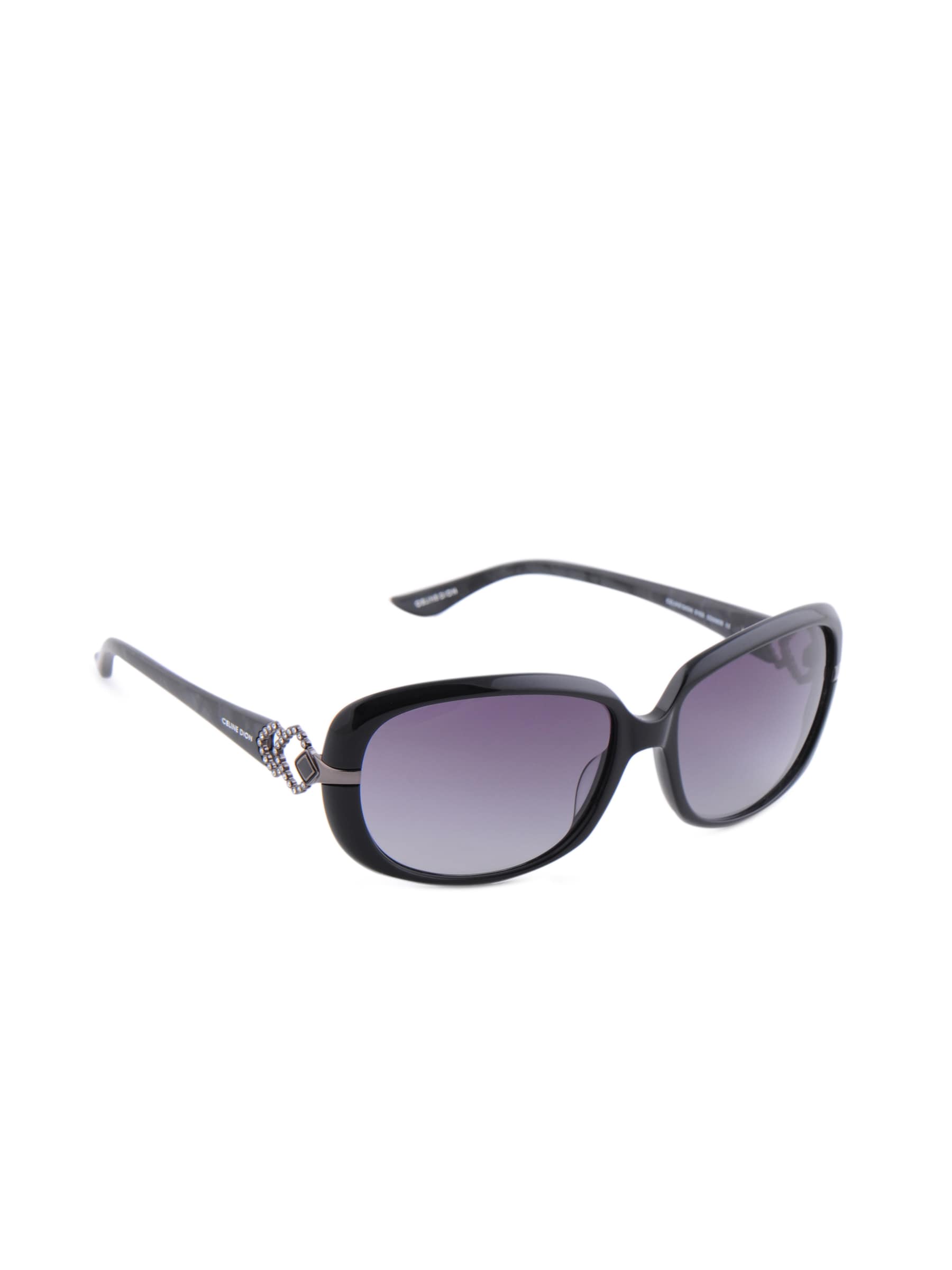 Celine Dion Women Black Frame Sunglasses