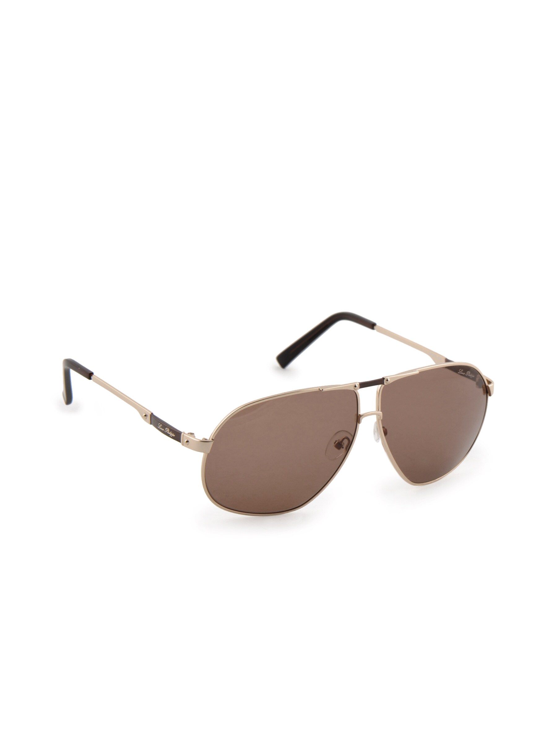 Louis Philippe Men Gold Frame Sunglasses