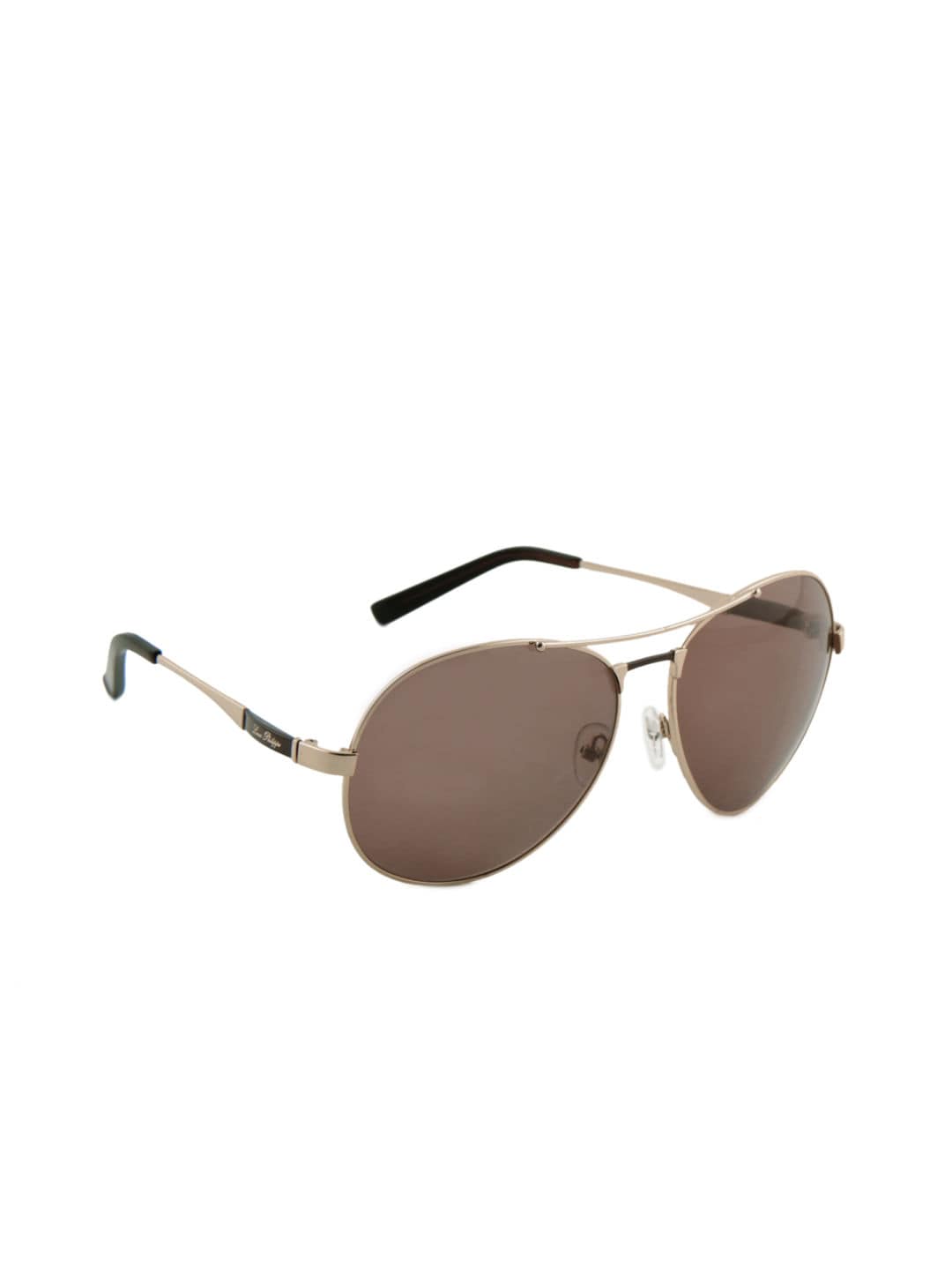 Louis Philippe Men Gold Frame Sunglasses