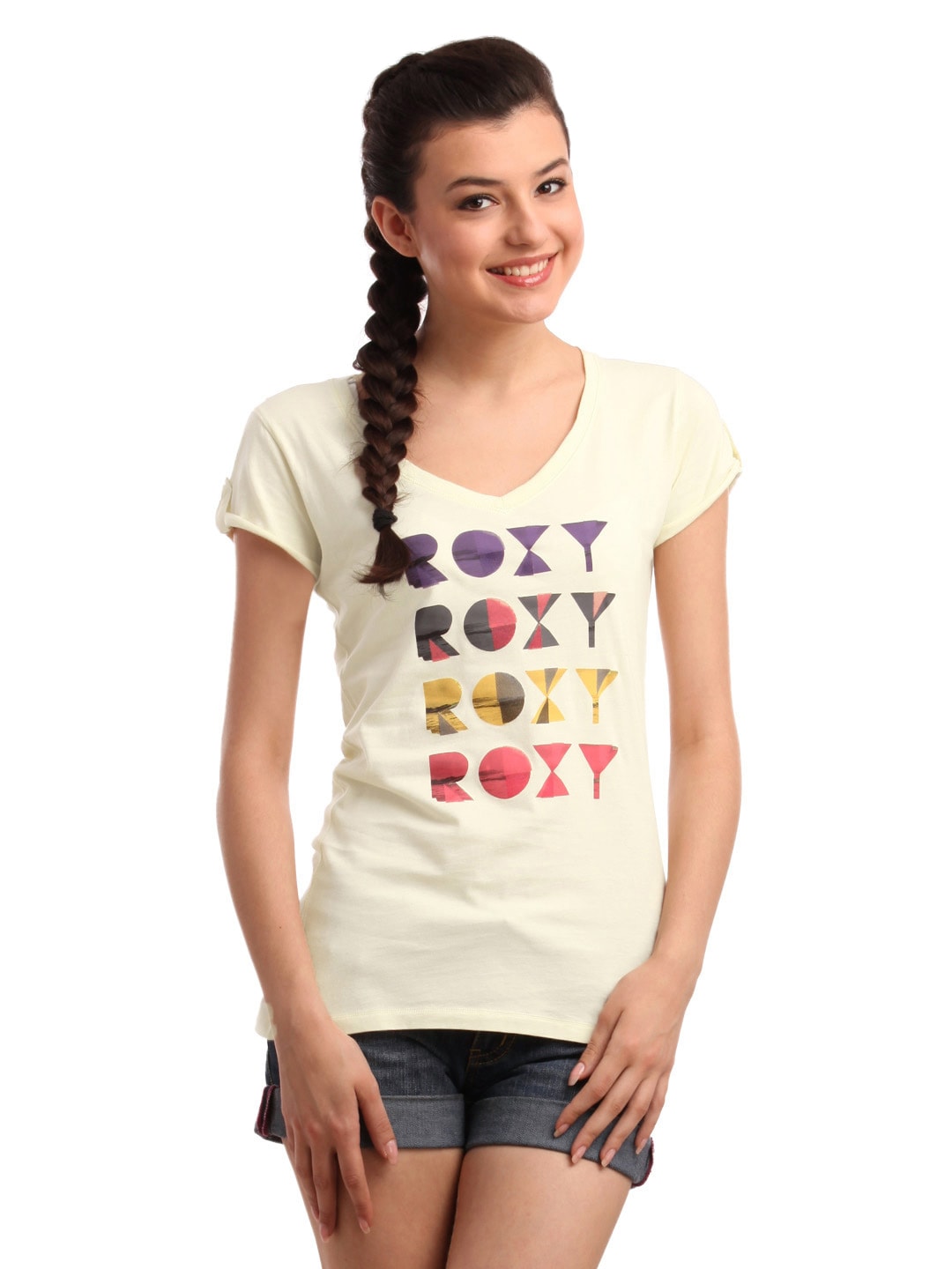 Roxy Women CreamT-shirt