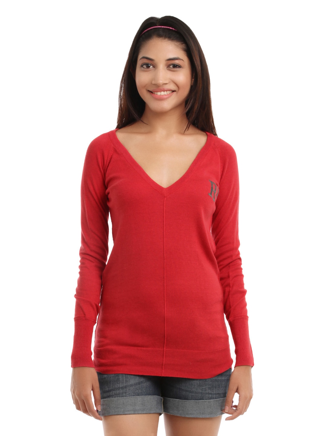 Roxy Women Red Sweater