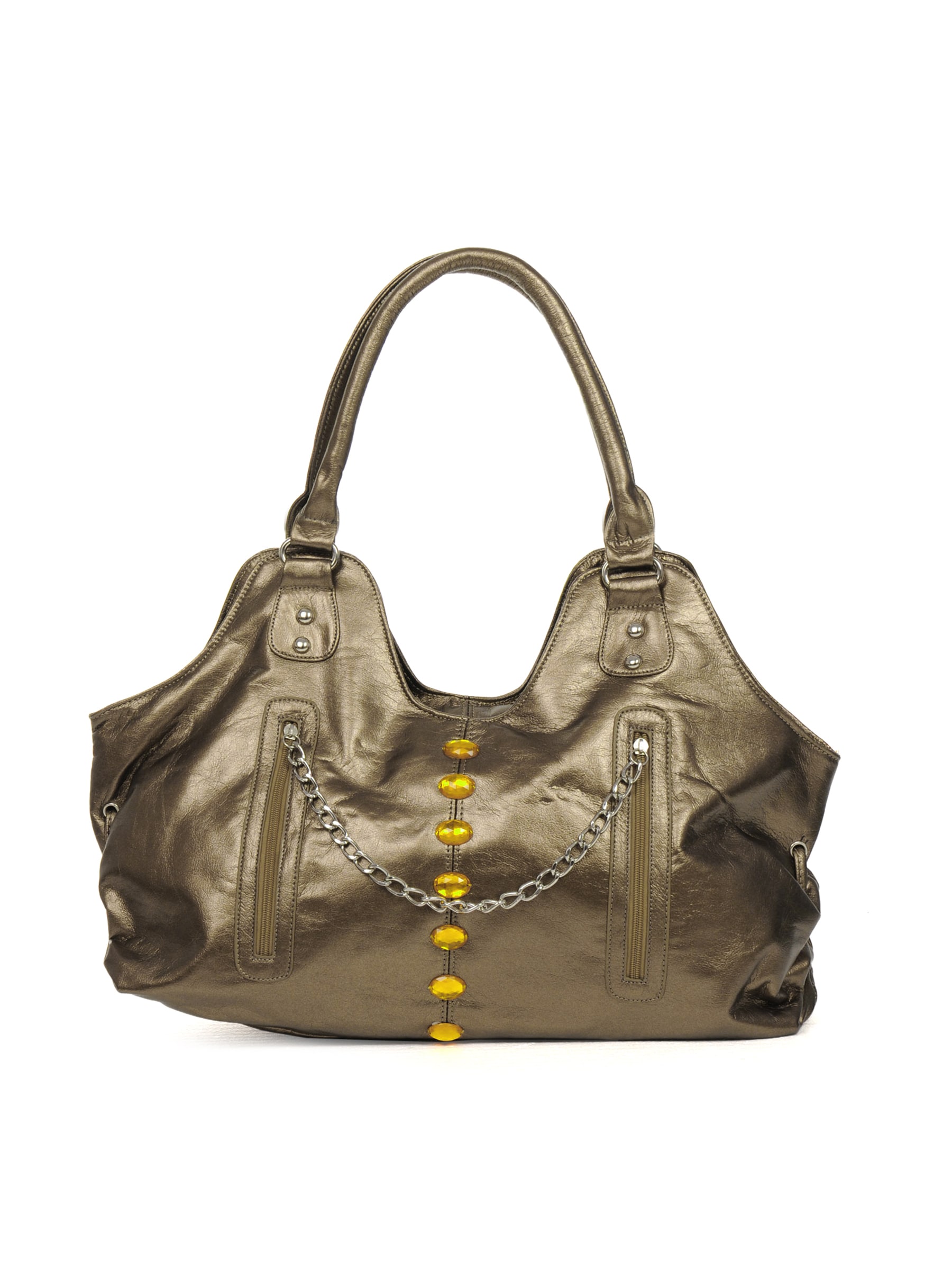 Kiara Women Sequins Copper Handbag