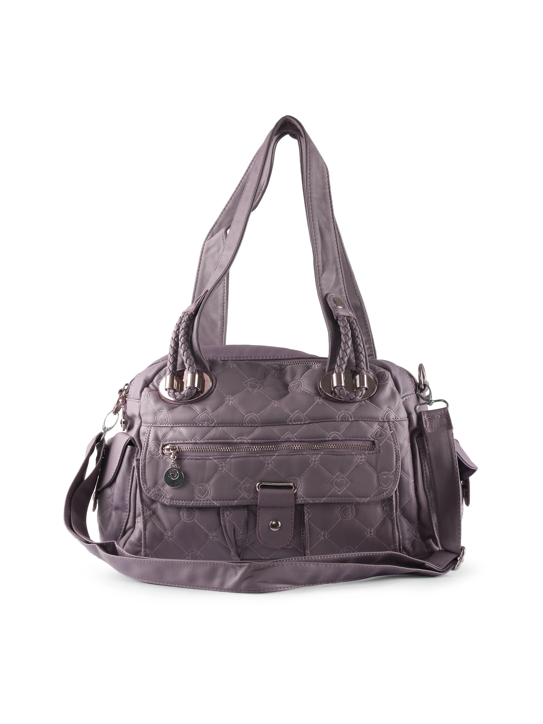 Kiara Women Small Pocket Purple Handbag