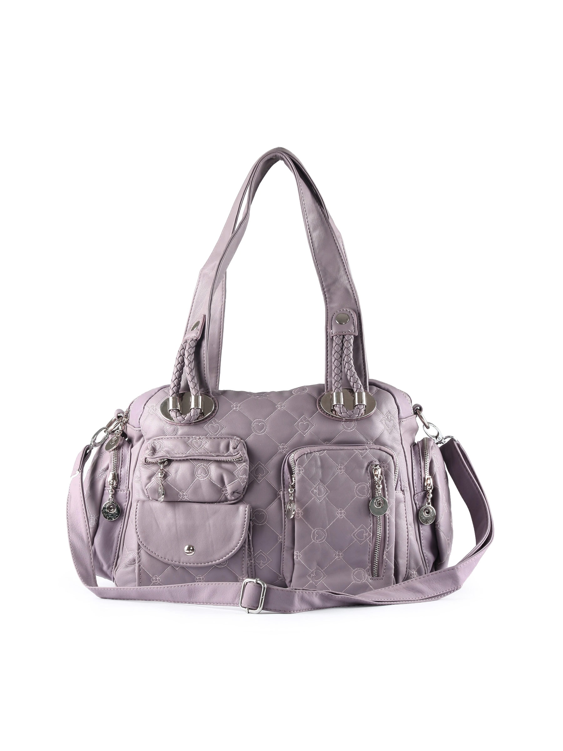 Kiara Women Classic Purple Handbag
