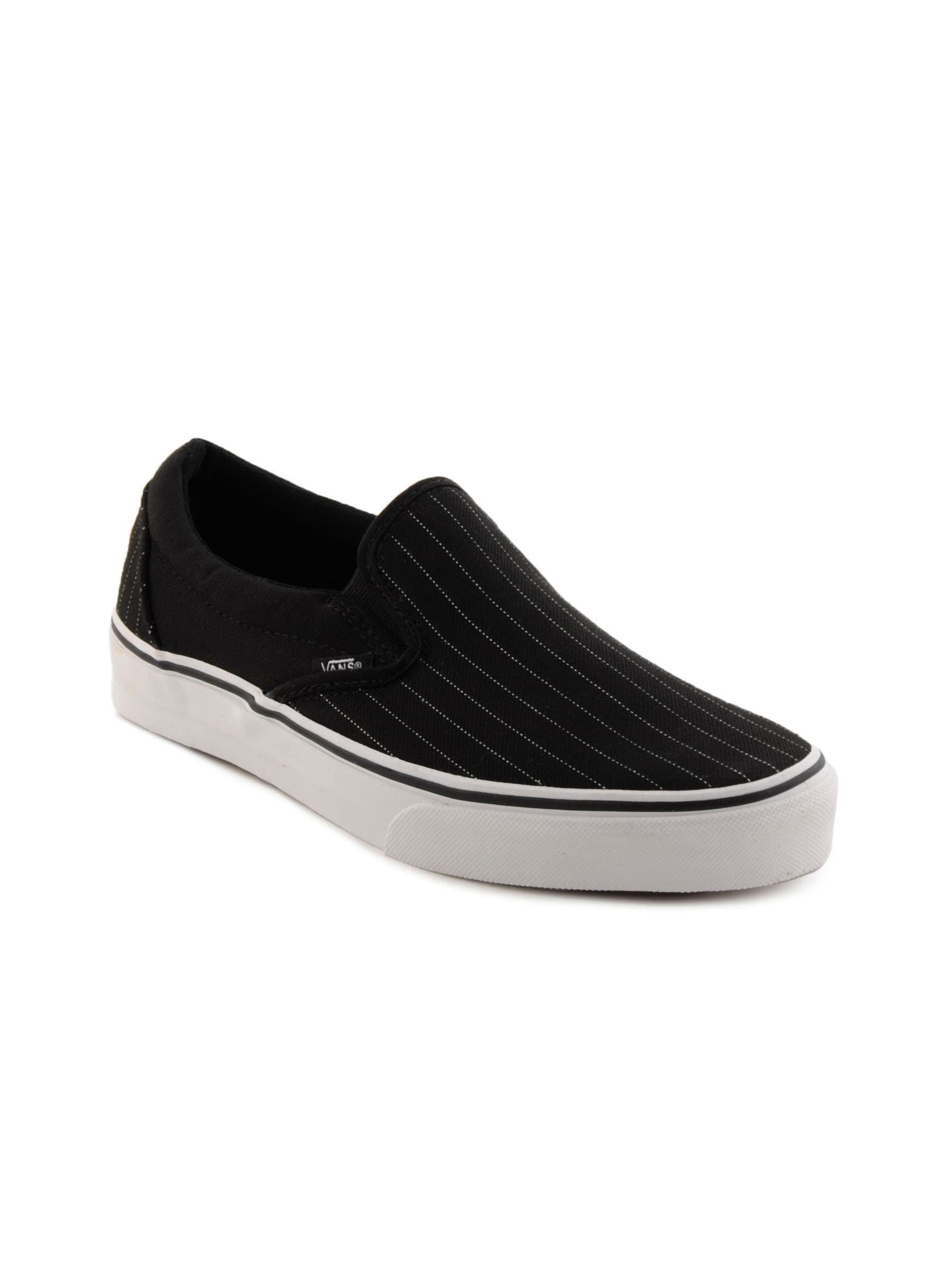 Vans Unisex Classic Slip-On Black Casual Shoes