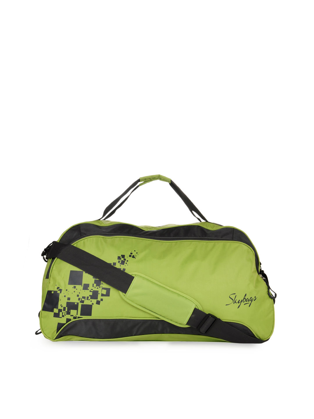 Skybags Unisex Green Printed Duffle Bag