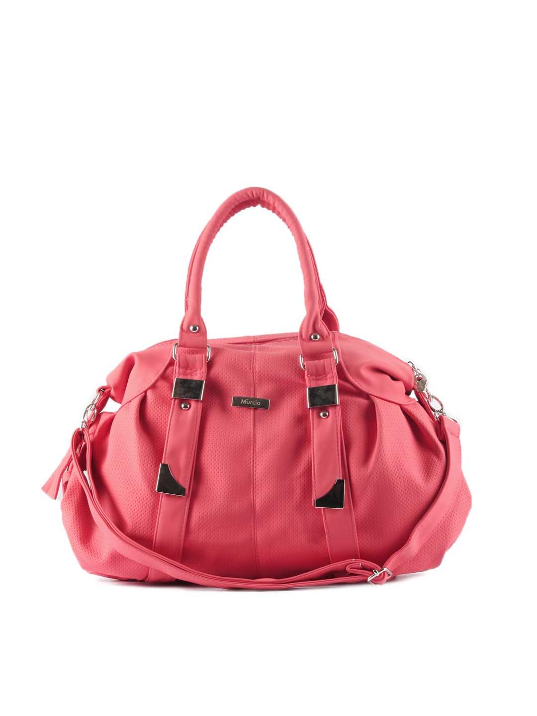 Murcia Women Leatherette Pink Handbag