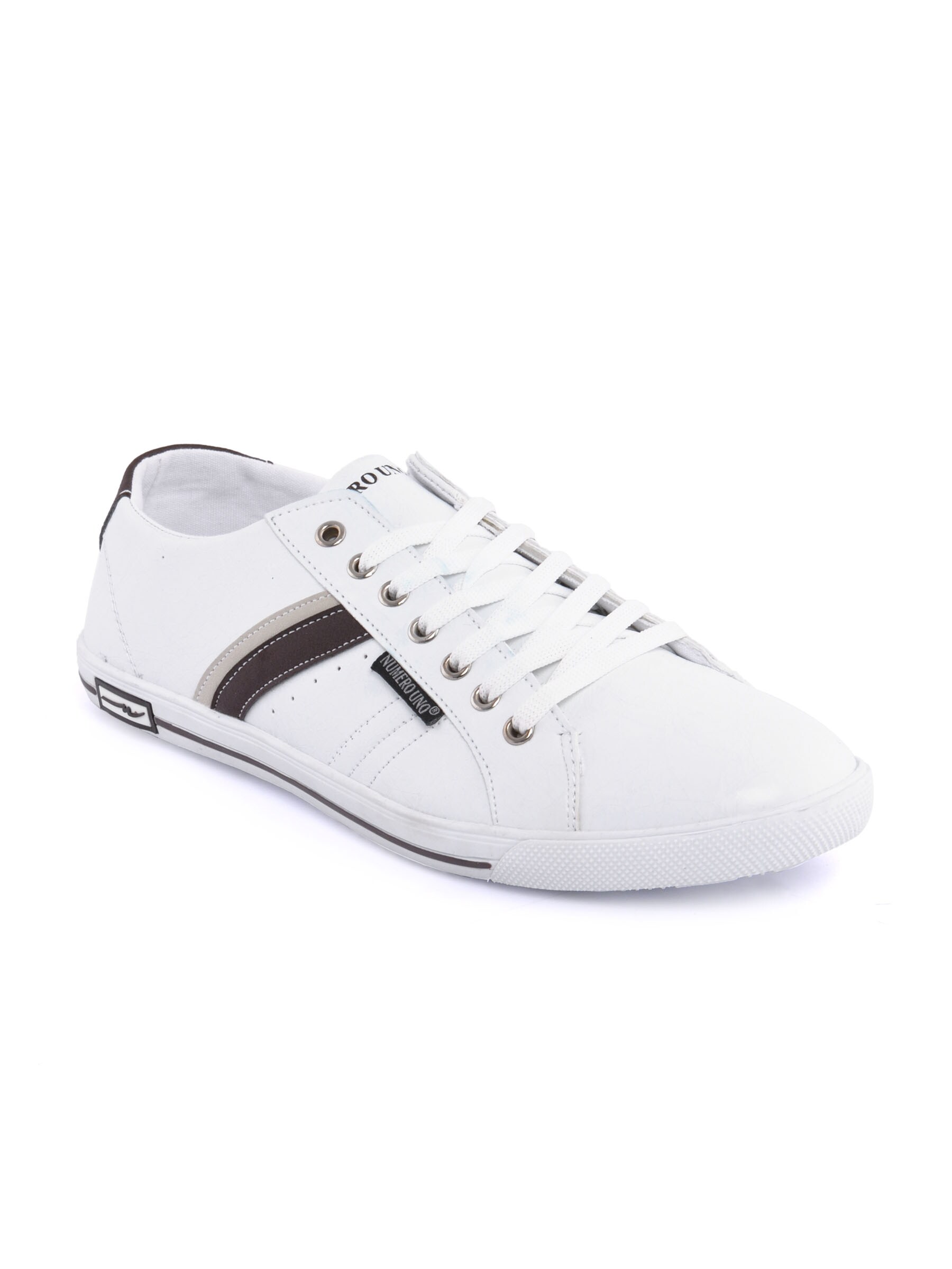Numero Uno Men Casual White Shoes
